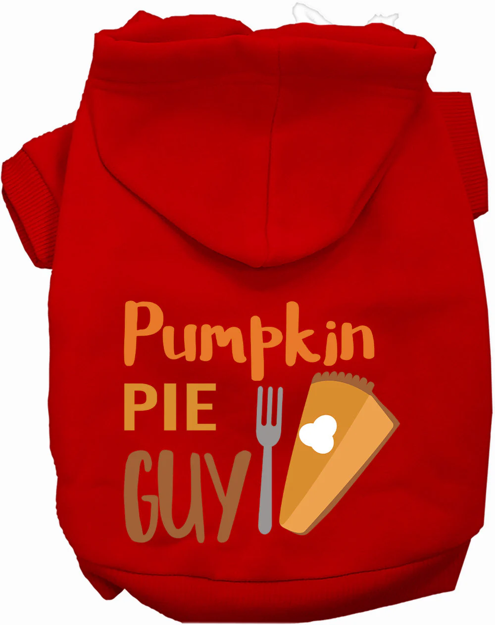 Pumpkin Pie Guy Pet Hoodie - Image 11