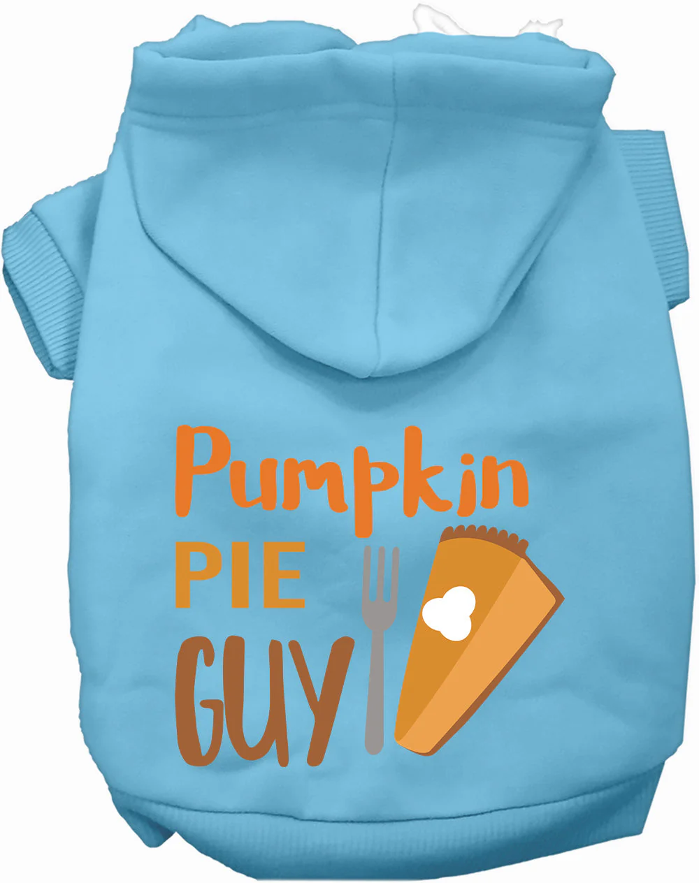 Pumpkin Pie Guy Pet Hoodie - Image 3
