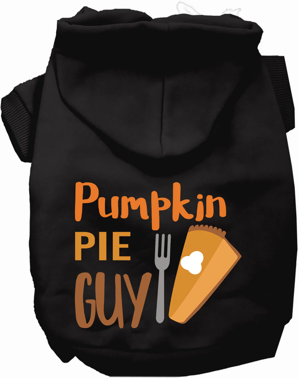 Pumpkin Pie Guy Pet Hoodie - Image 4