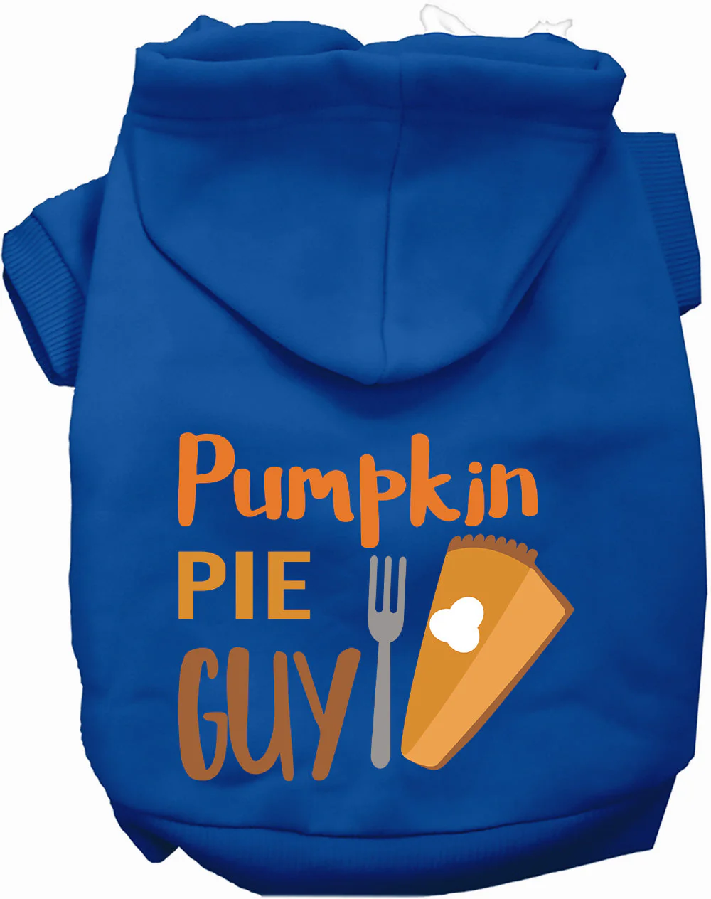 Pumpkin Pie Guy Pet Hoodie - Image 5