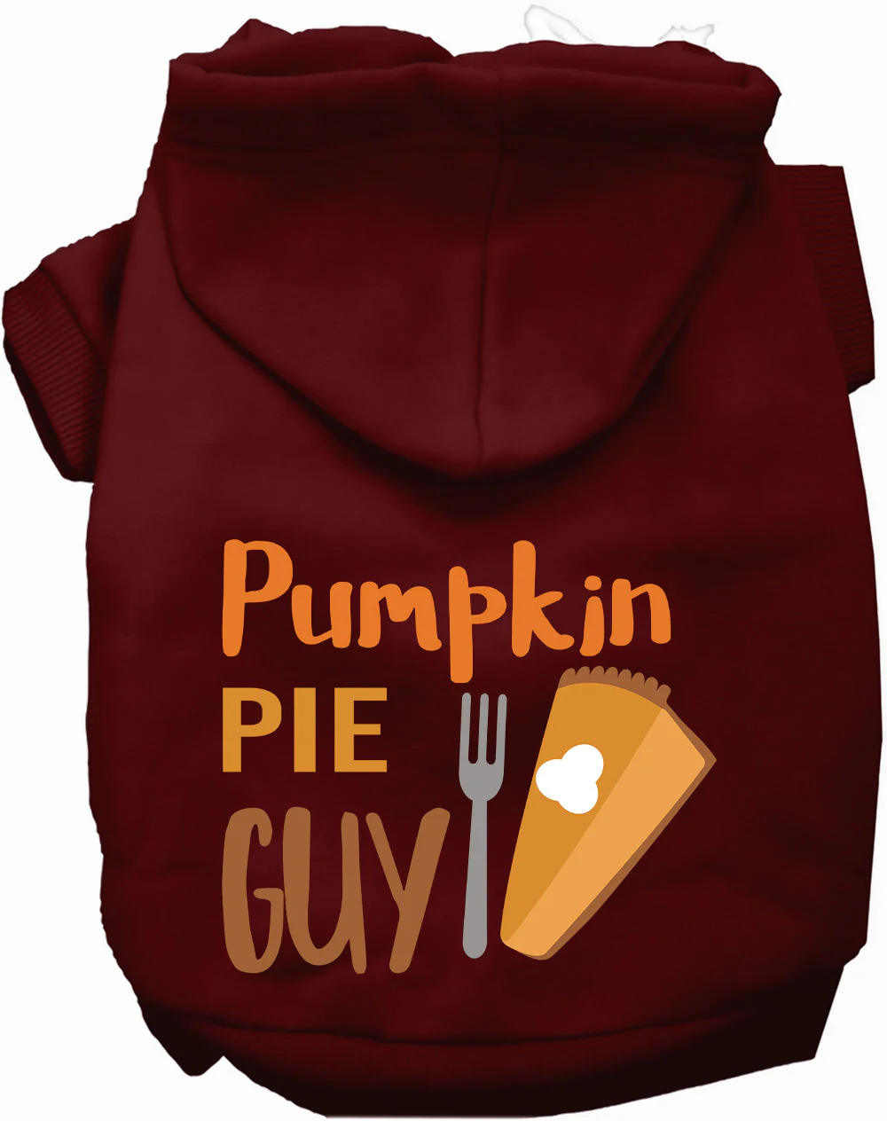 Pumpkin Pie Guy Pet Hoodie - Image 8