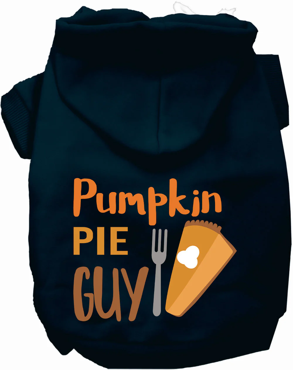 Pumpkin Pie Guy Pet Hoodie - Image 9