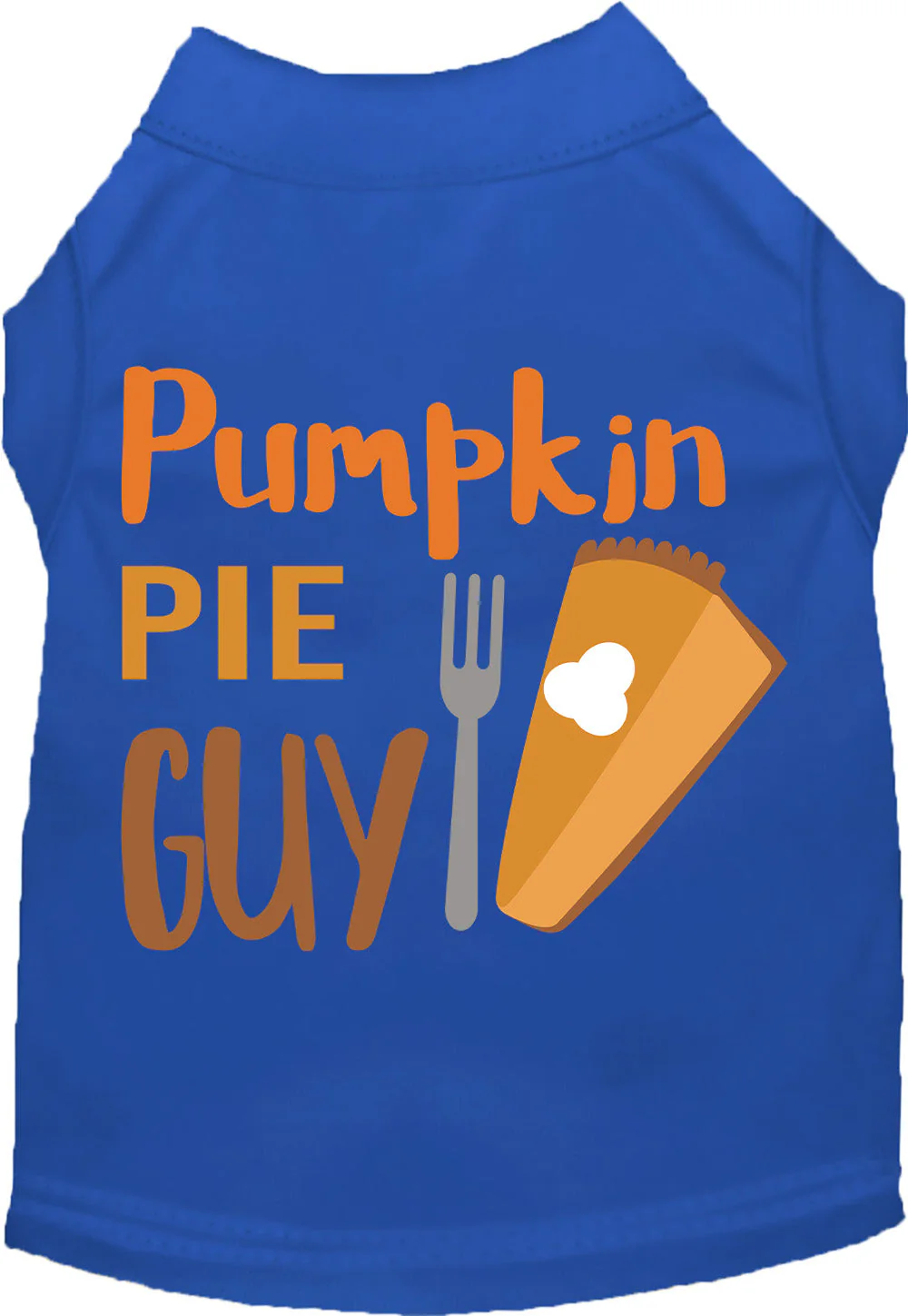 Pumpkin Pie Guy Pet Shirt - Image 3