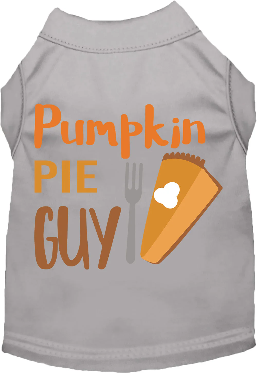 Pumpkin Pie Guy Pet Shirt - Image 6
