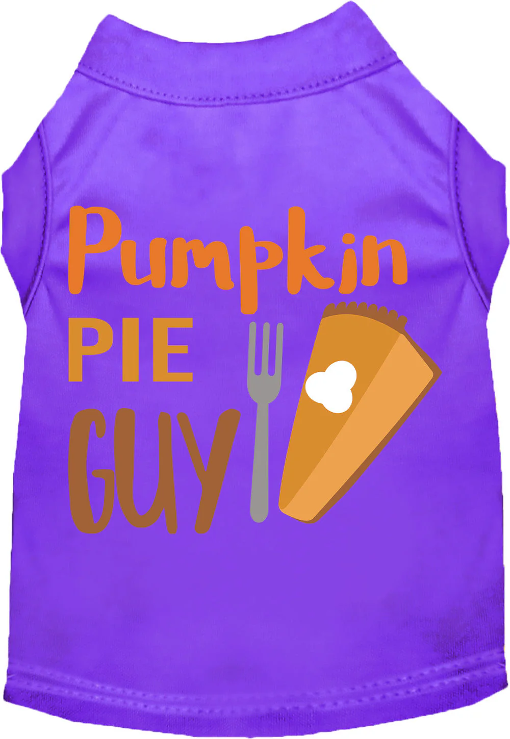 Pumpkin Pie Guy Pet Shirt - Image 7