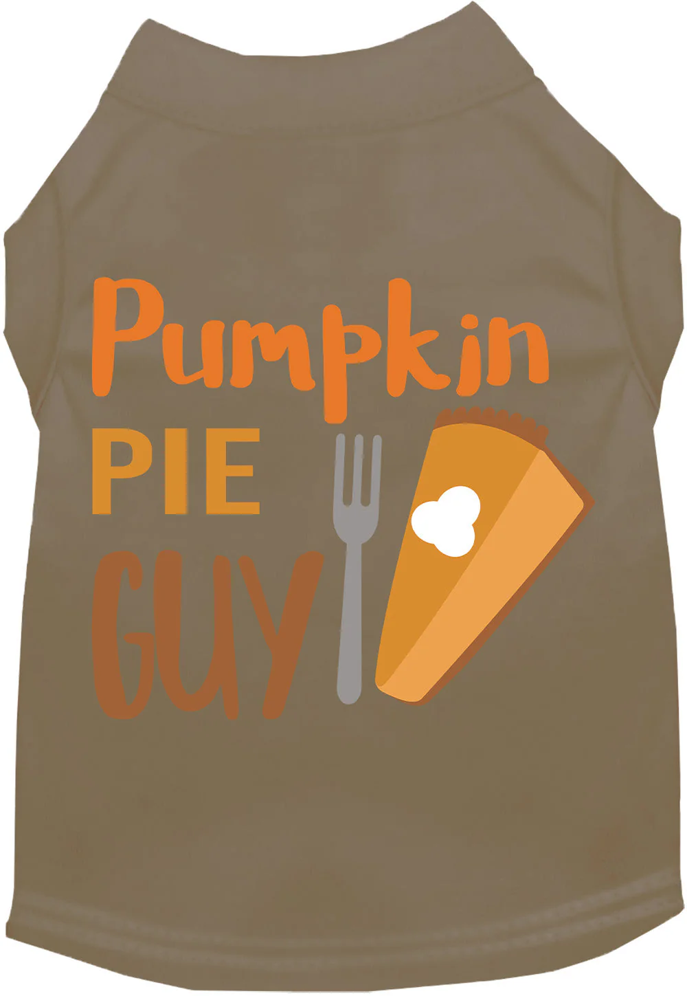 Pumpkin Pie Guy Pet Shirt - Image 9