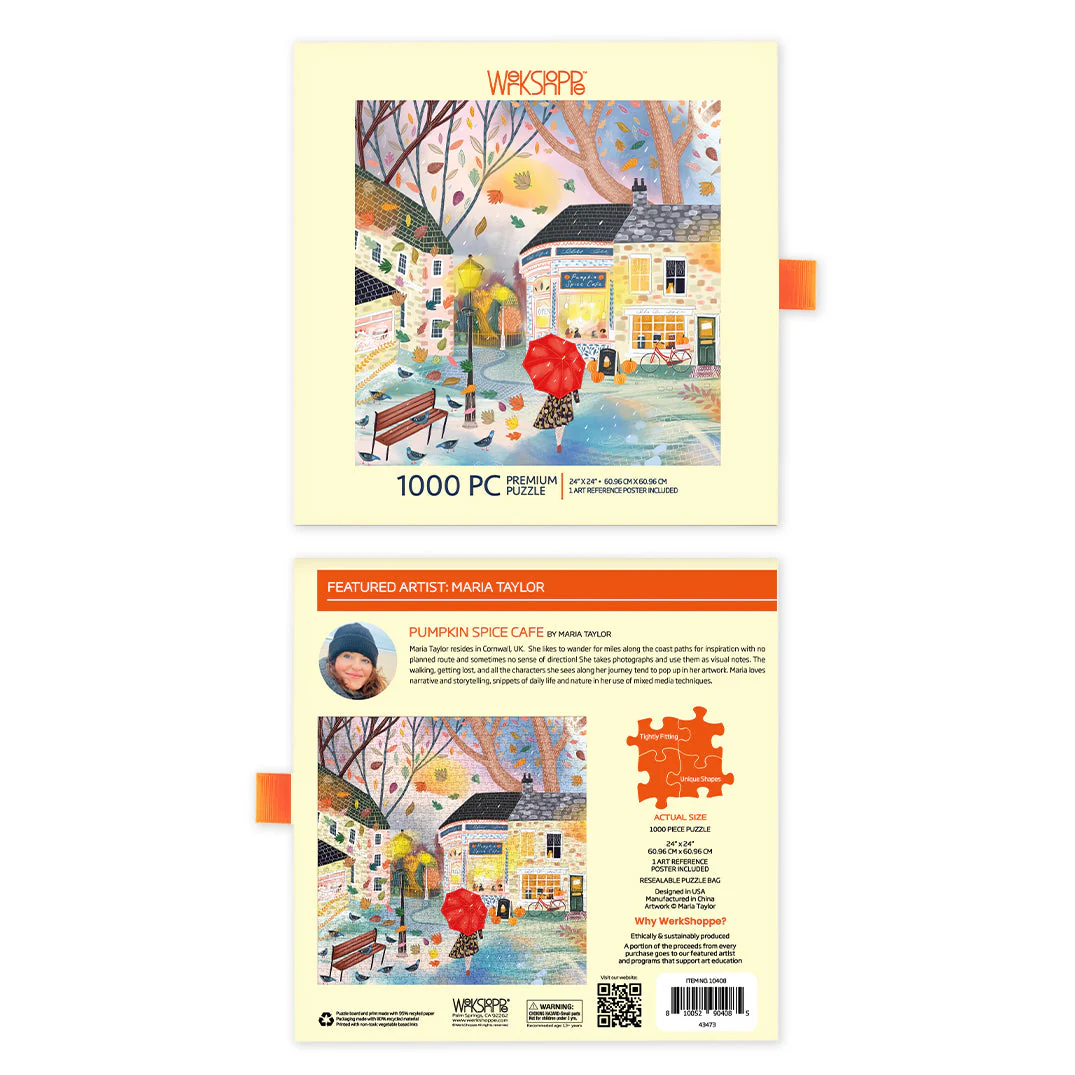 Pumpkin Spice Café 1000 Piece Puzzle - Image 4