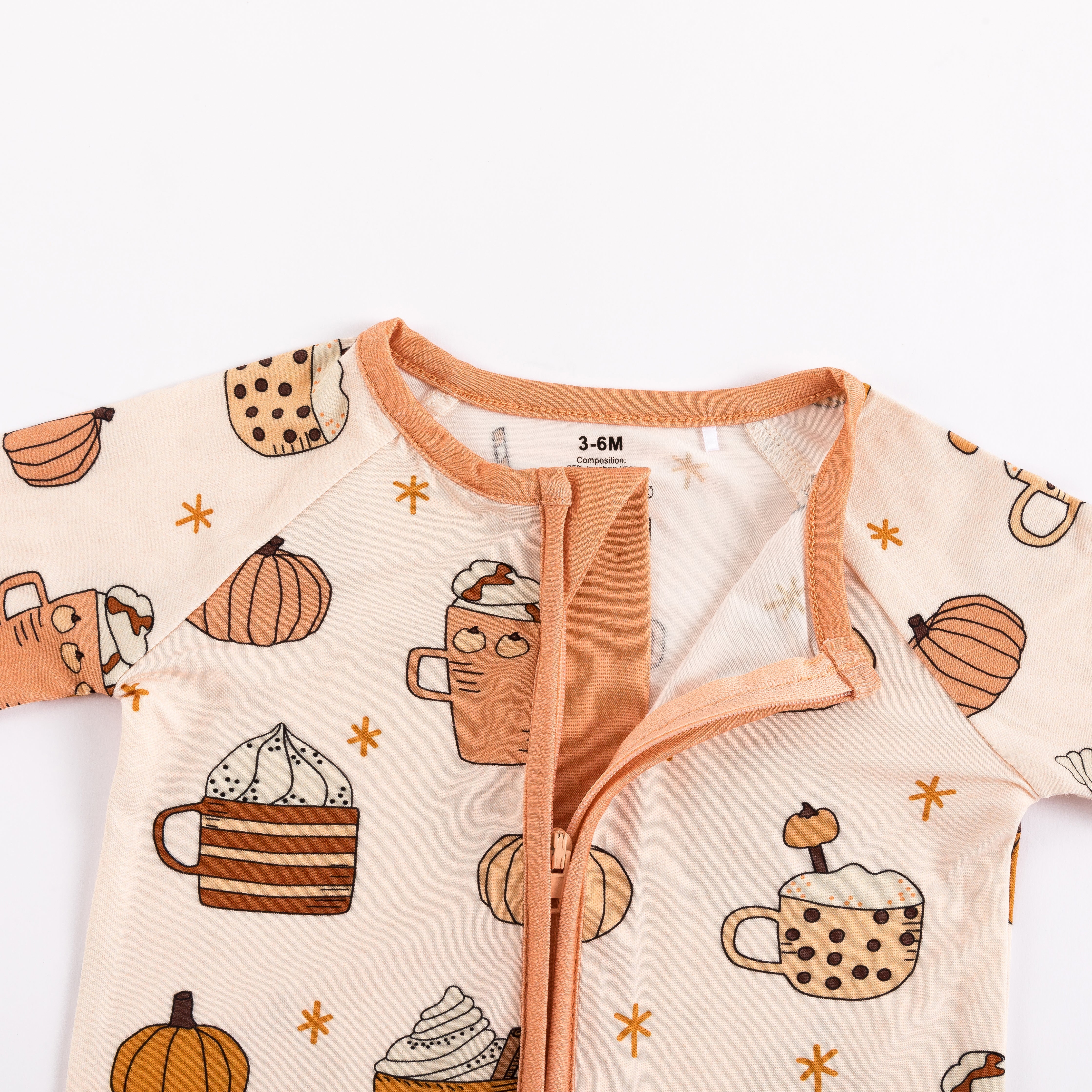 Pumpkin Spice (Convertible Zip Footies) - Image 6