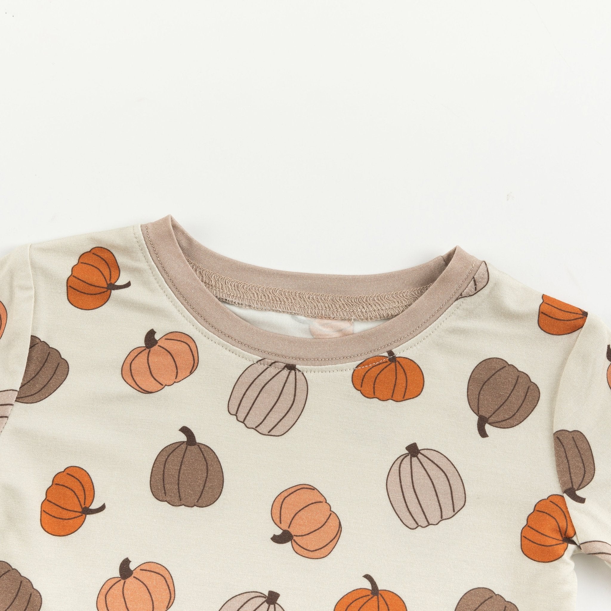 Pumpkins Beige (Long Sleeve PJ) - Image 3