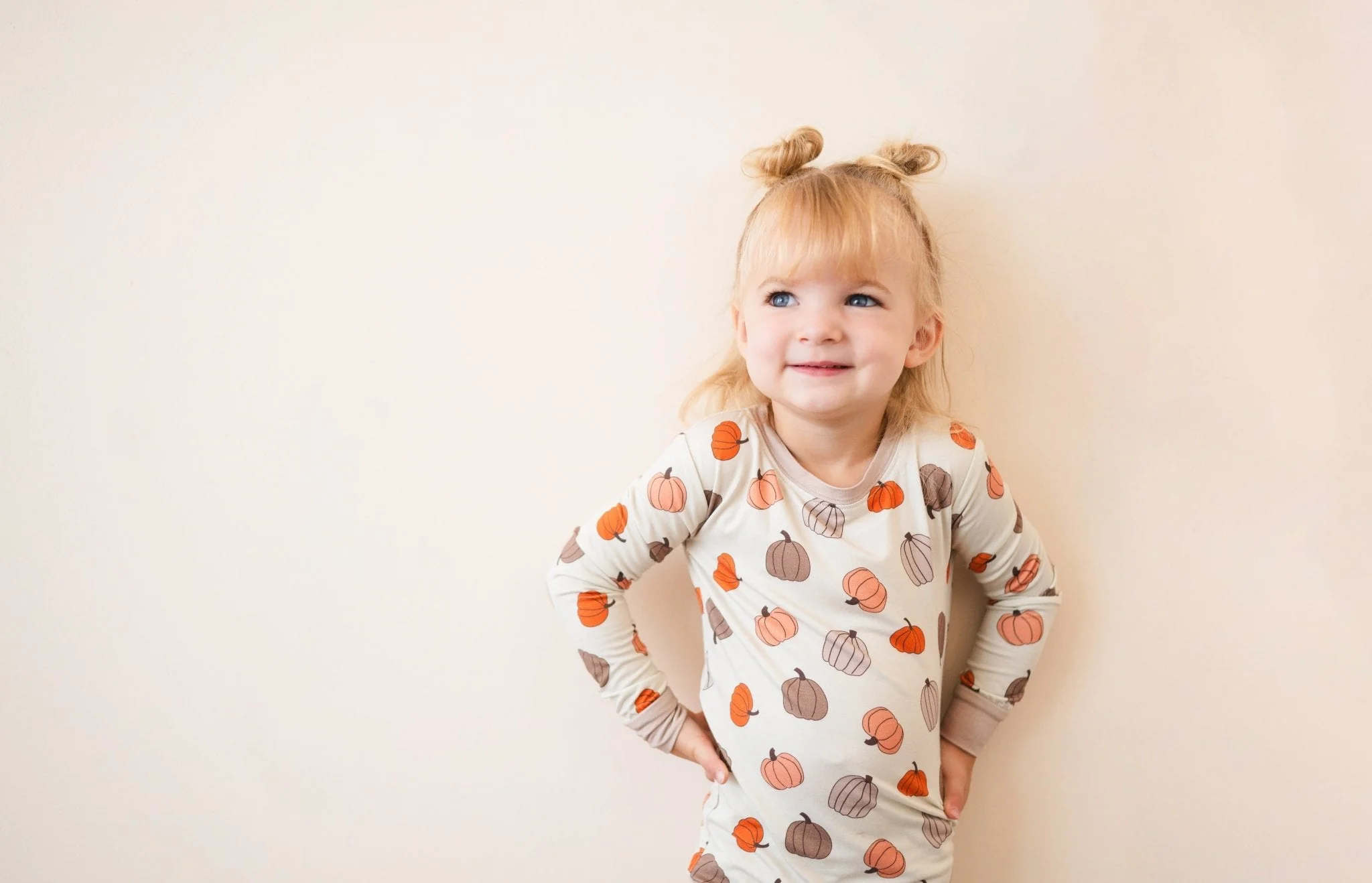Pumpkins Beige (Long Sleeve PJ) - Image 9