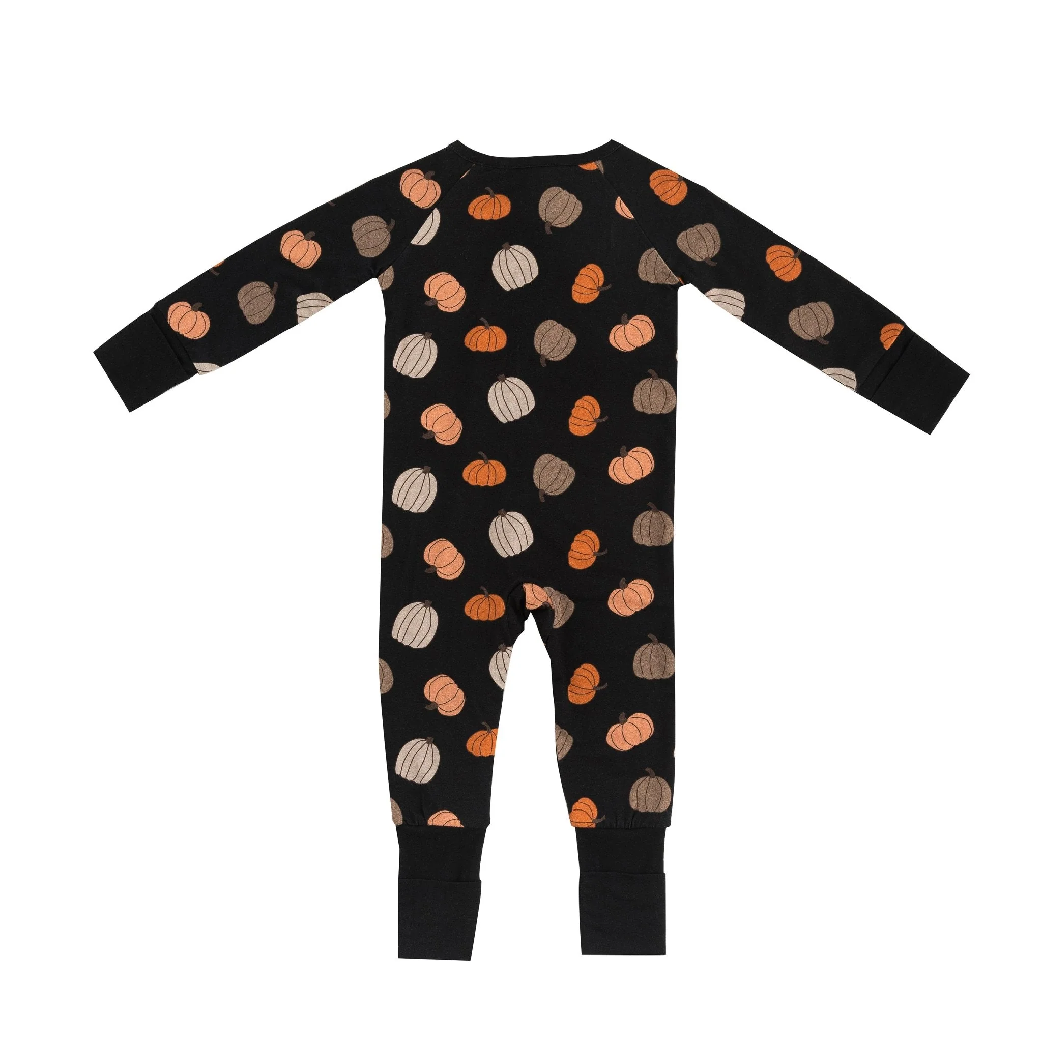 Pumpkins Black (Convertible Zip Footies) - Image 3