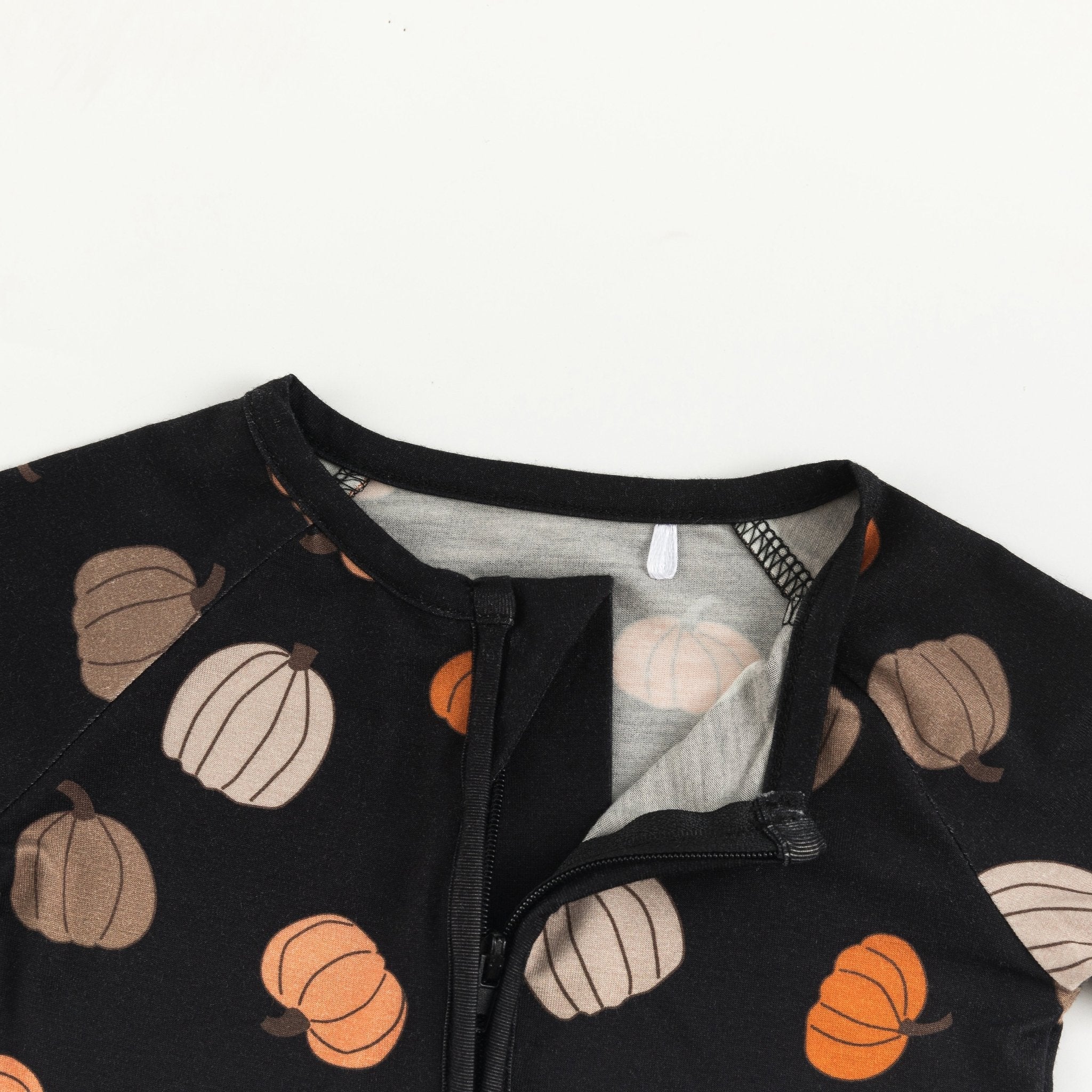 Pumpkins Black (Convertible Zip Footies) - Image 5