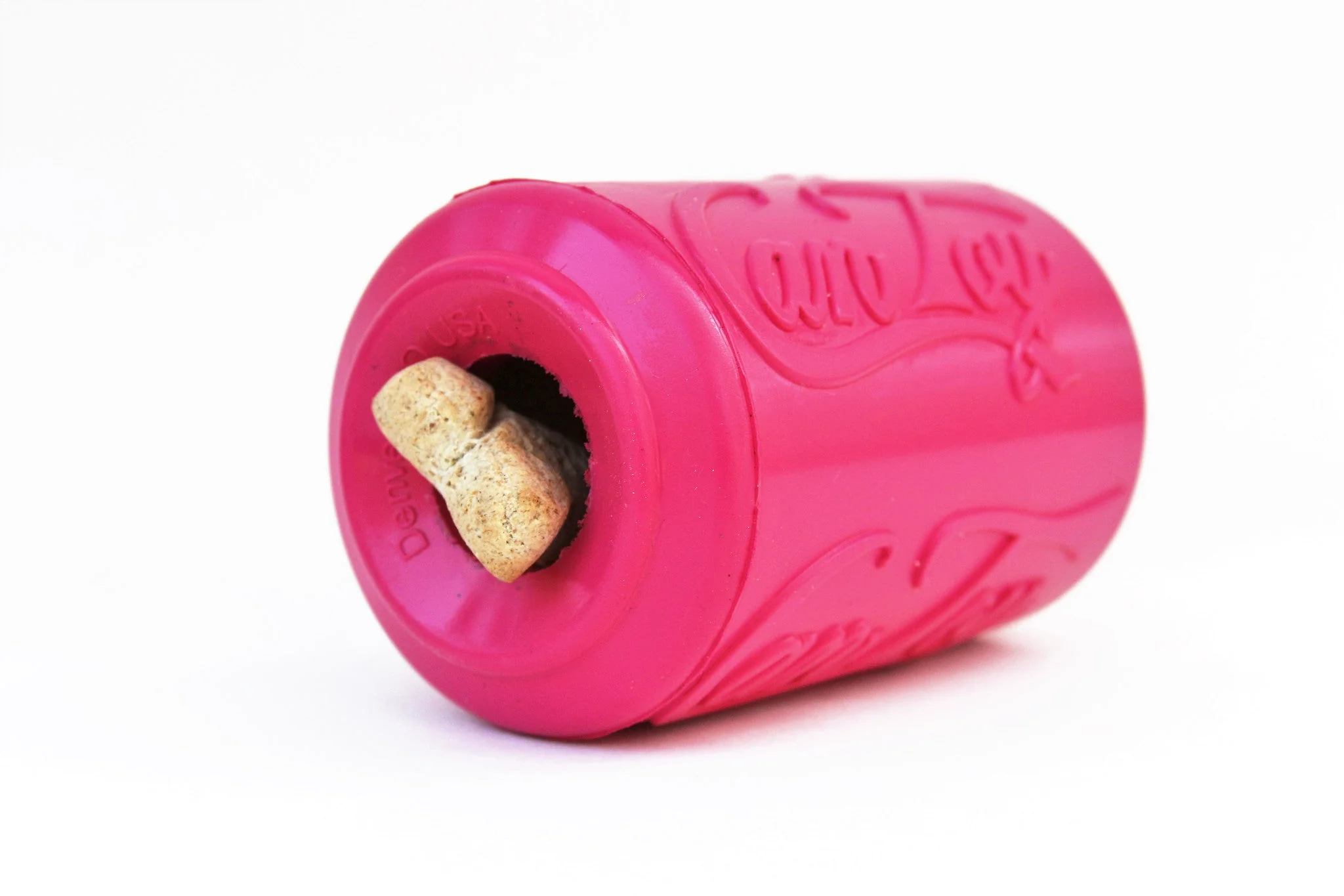 Puppy Can Toy Rubber Chew Toy for Teething Puppies | Treat Dispenser | USA Made - Image 5