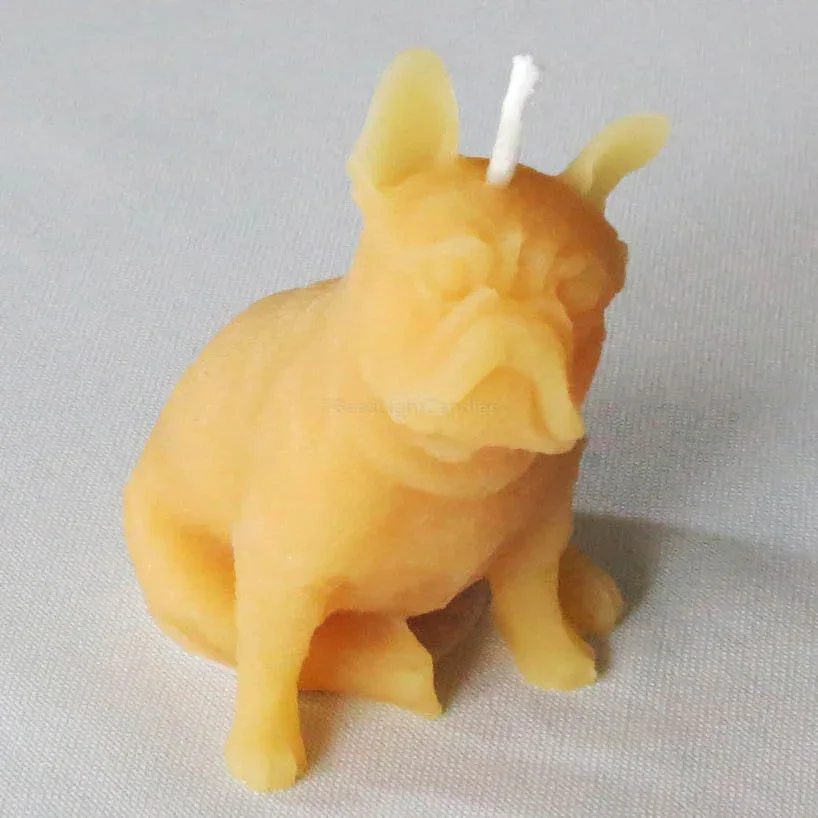 Puppy Dog Beeswax Candle - Image 5