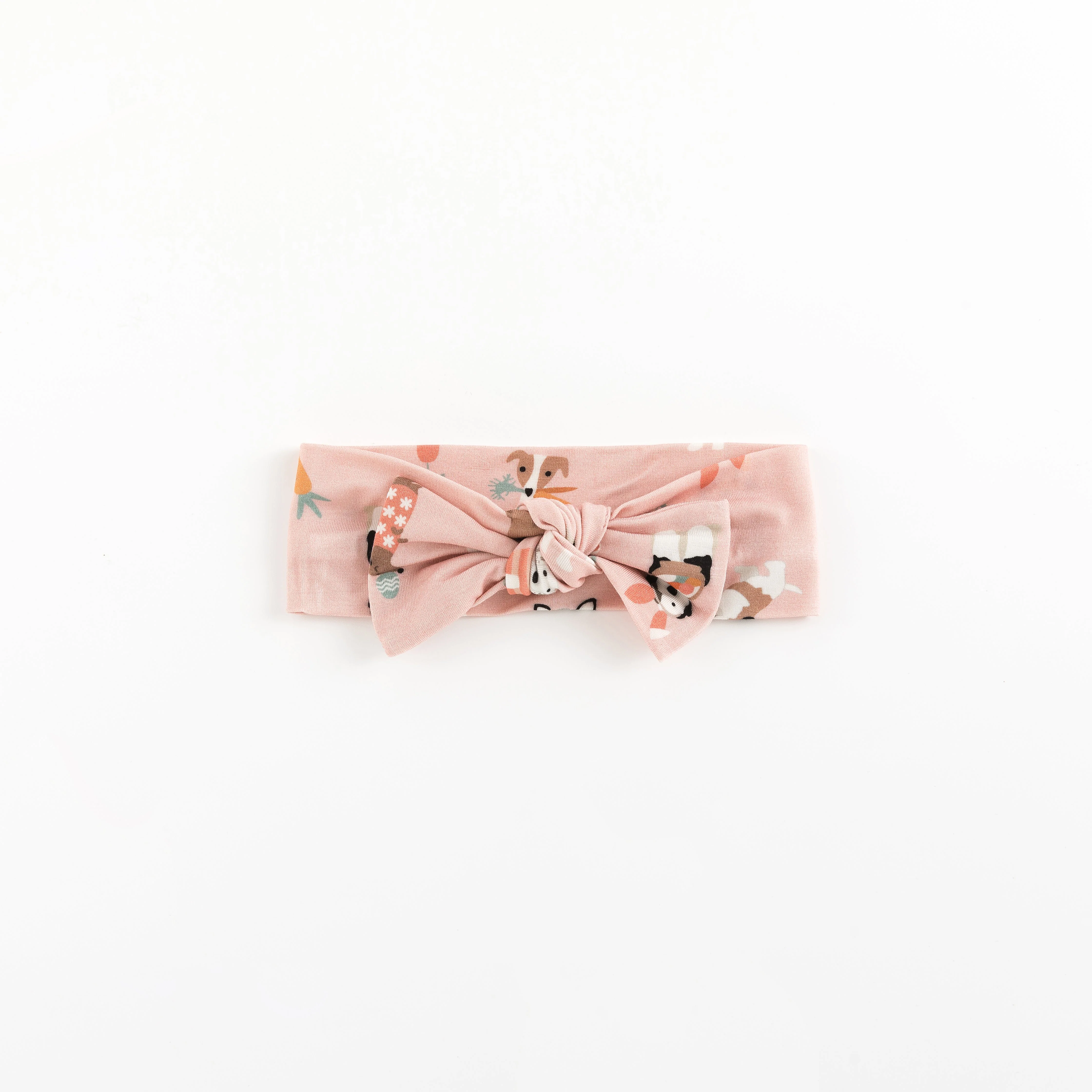 Puppy Egg Hunt (Bow Headband) - Pink