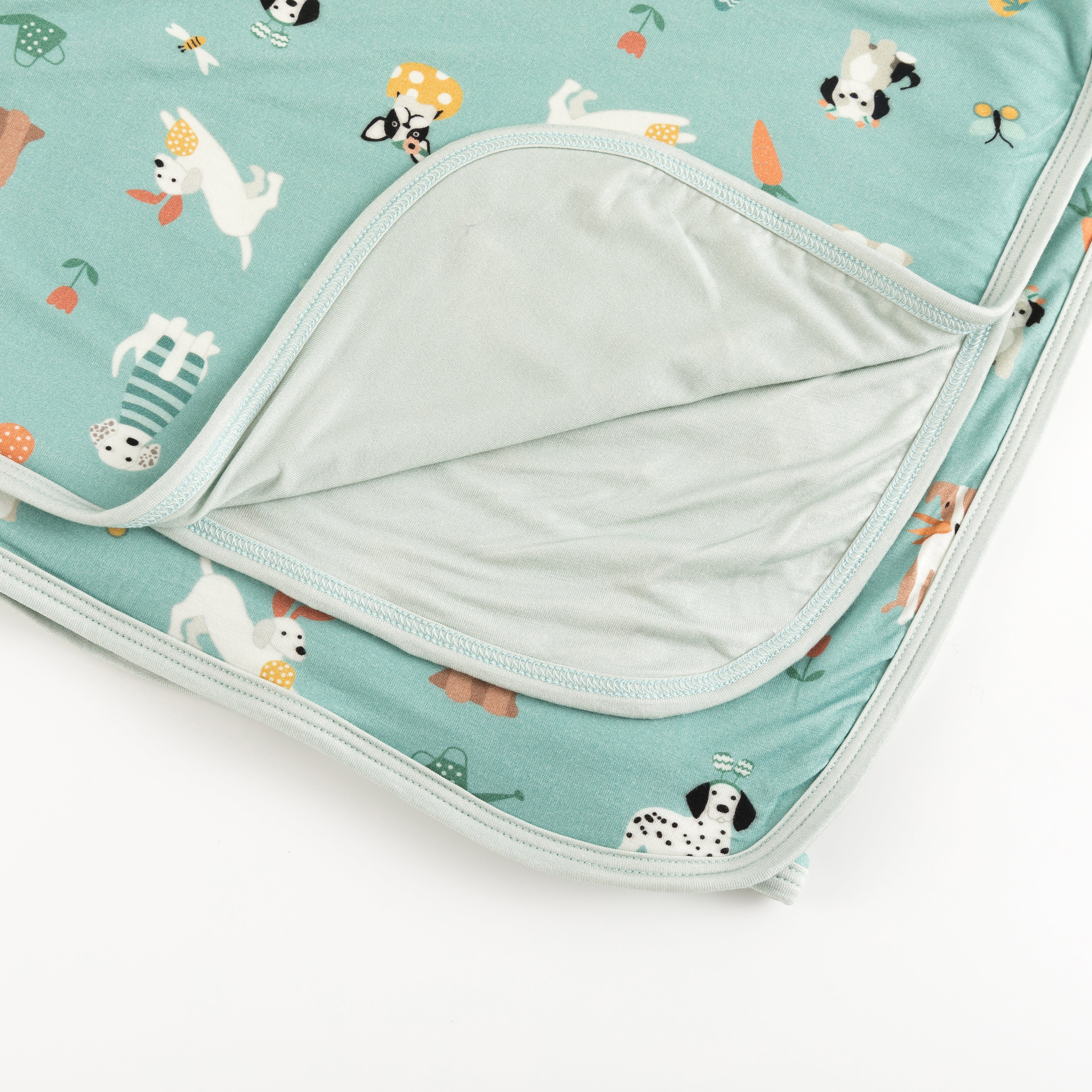 Puppy Egg Hunt (Dream Blanket) - Aquamarine - Image 2