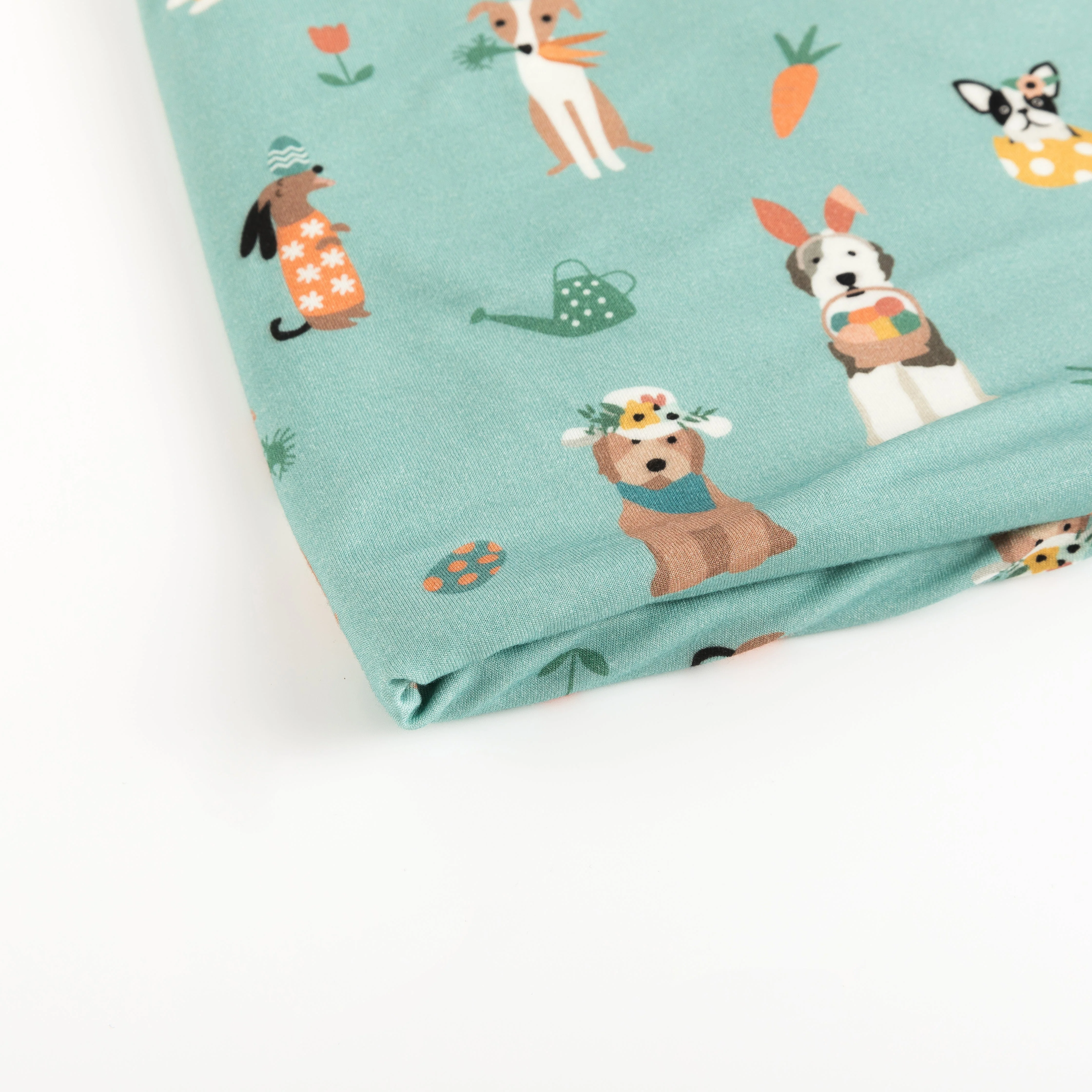 Puppy Egg Hunt (Dream Blanket) - Aquamarine - Image 3