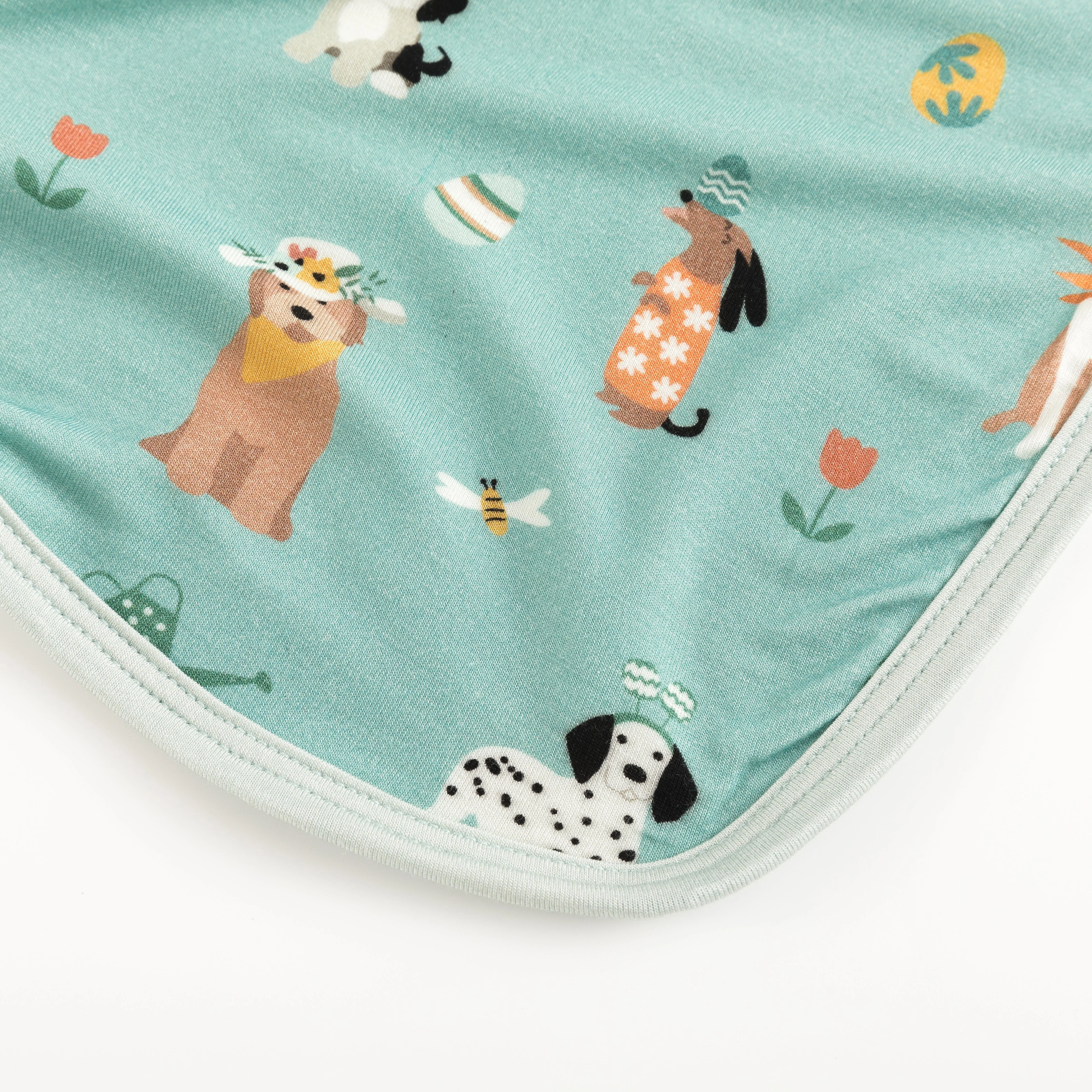 Puppy Egg Hunt (Dream Blanket) - Aquamarine - Image 4
