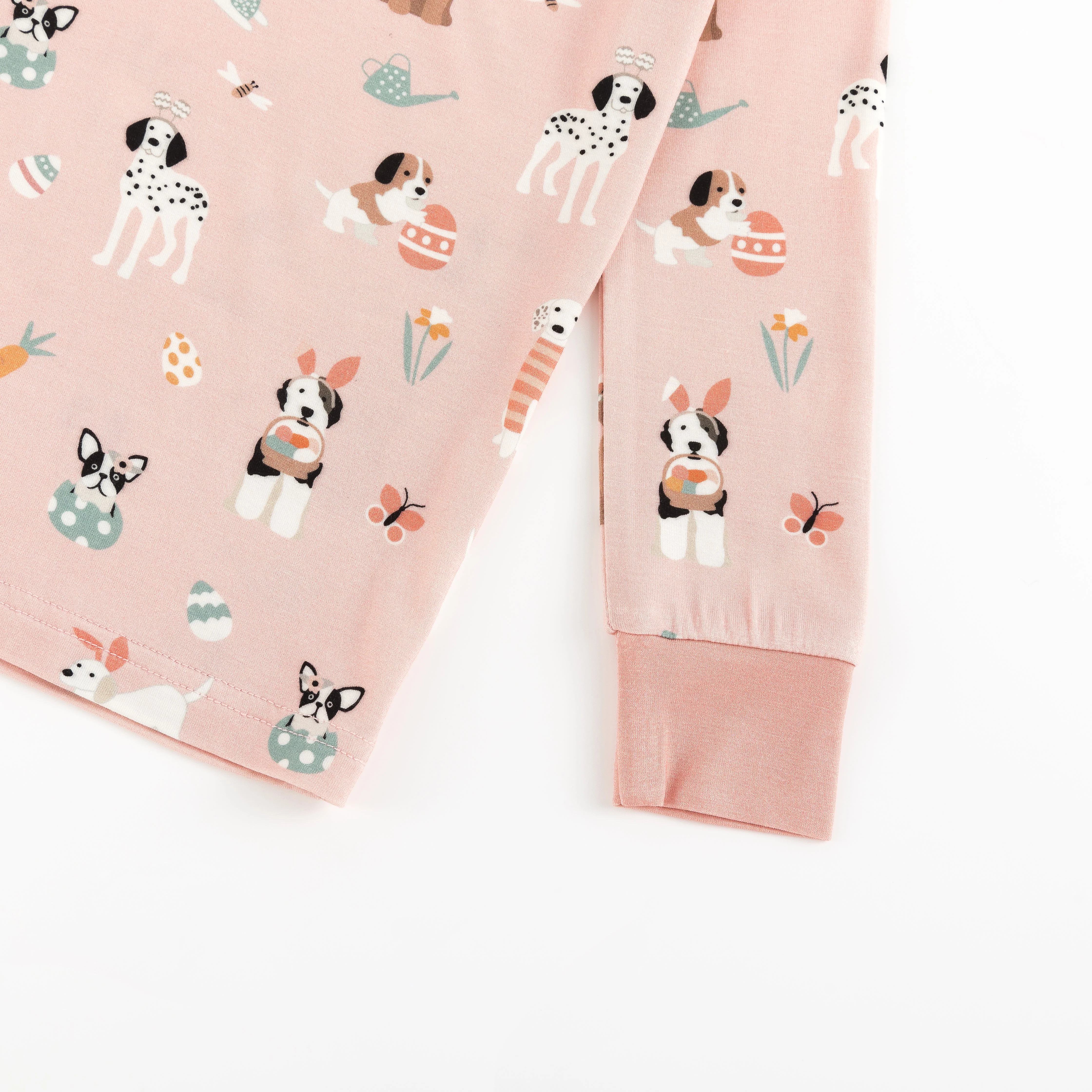 Puppy Egg Hunt (Long Sleeve PJ) - Pink - Image 6