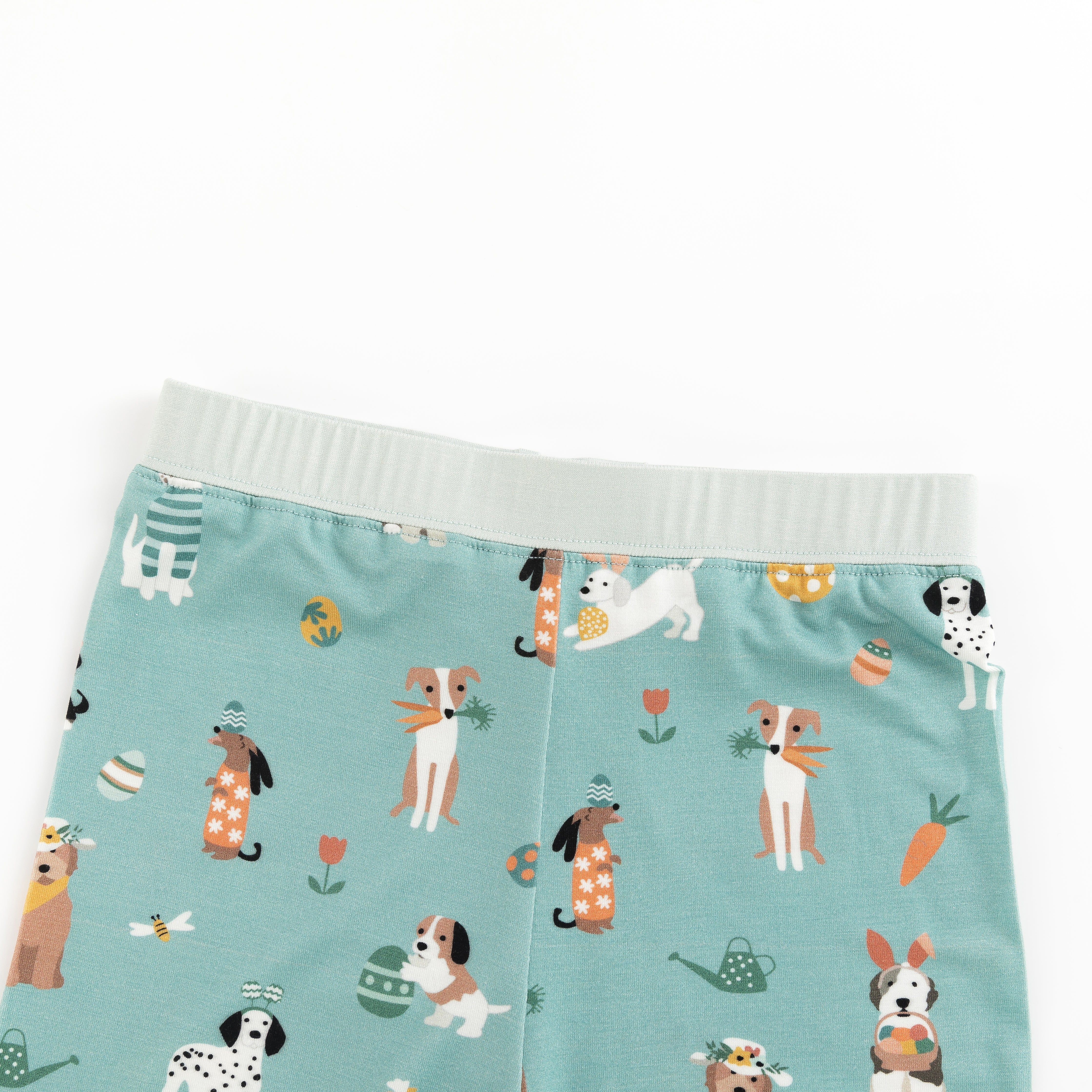 Puppy Egg Hunt (Short Sleeve PJ) - Aquamarine - Image 5