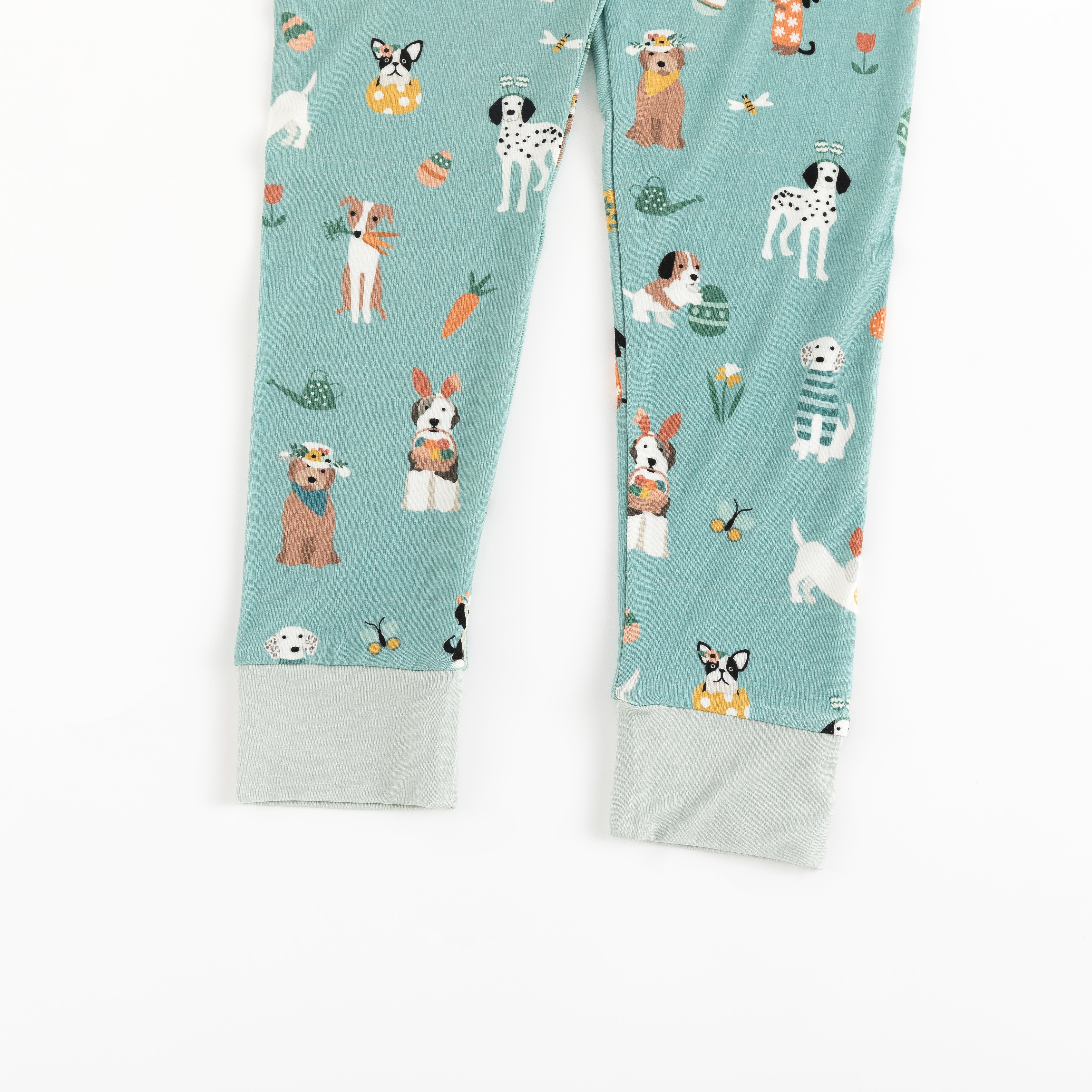 Puppy Egg Hunt (Short Sleeve PJ) - Aquamarine - Image 6