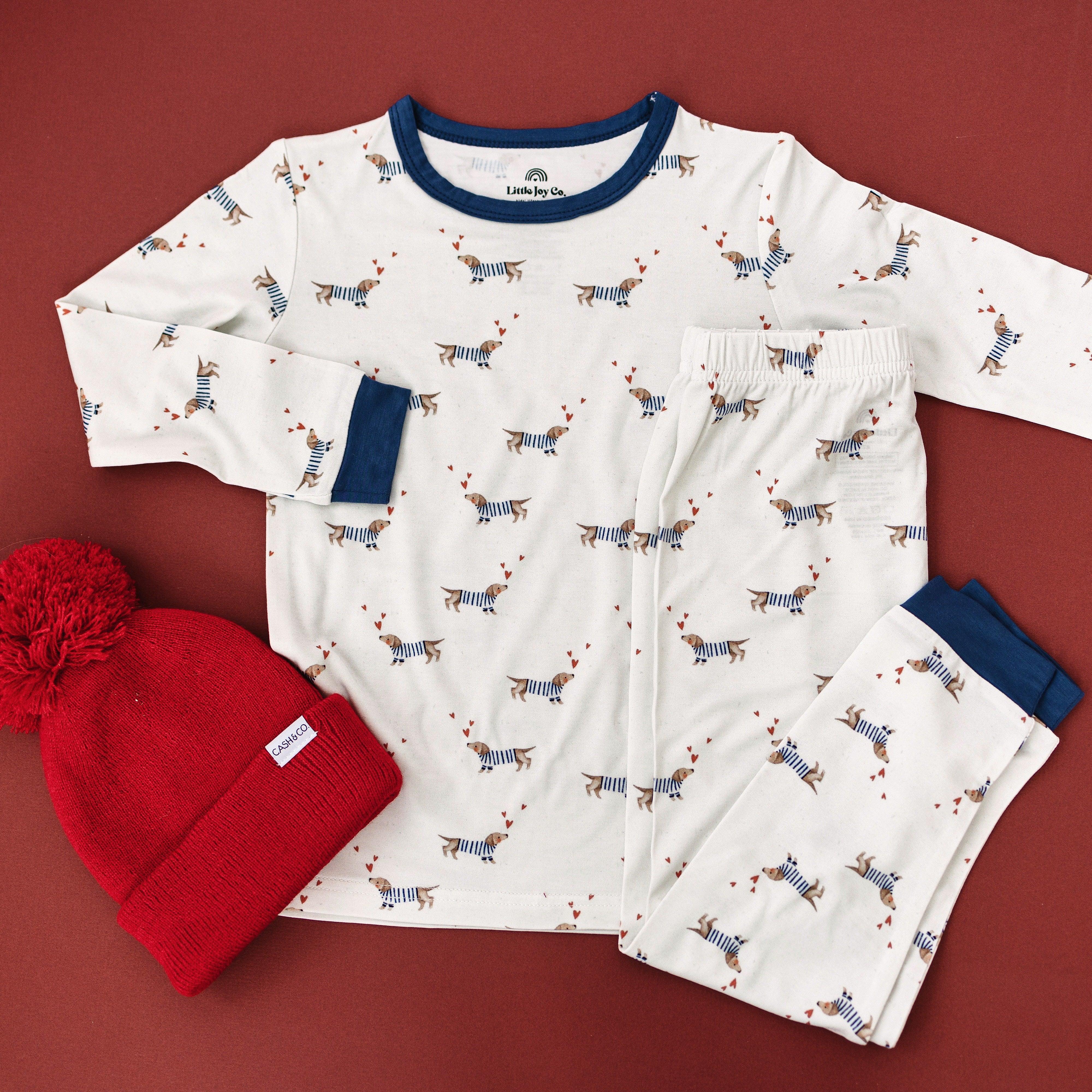 Puppy Love 2pc Bamboo Pajamas - Image 3