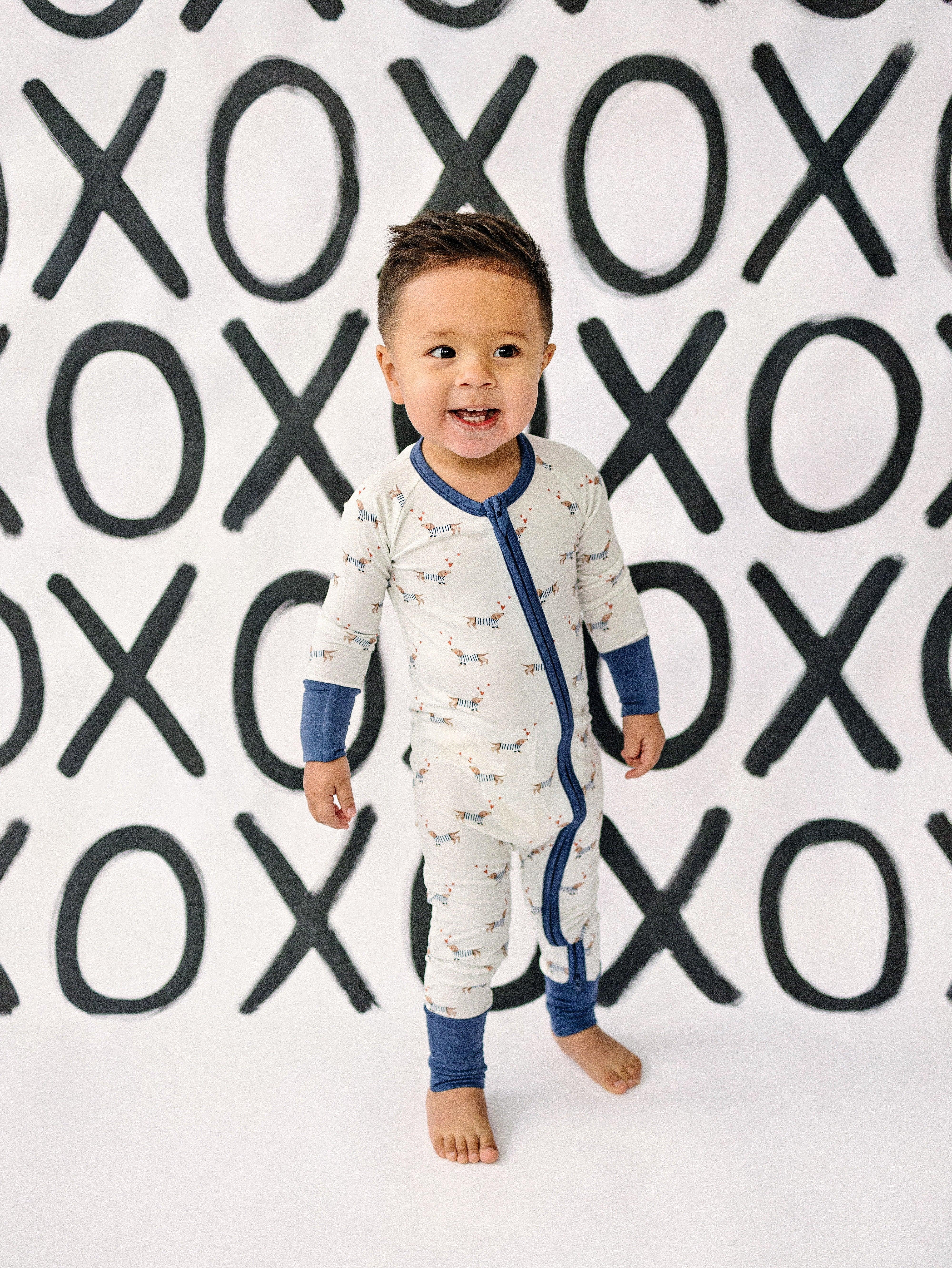 Puppy Love Bamboo Zippy Pajamas - Image 4