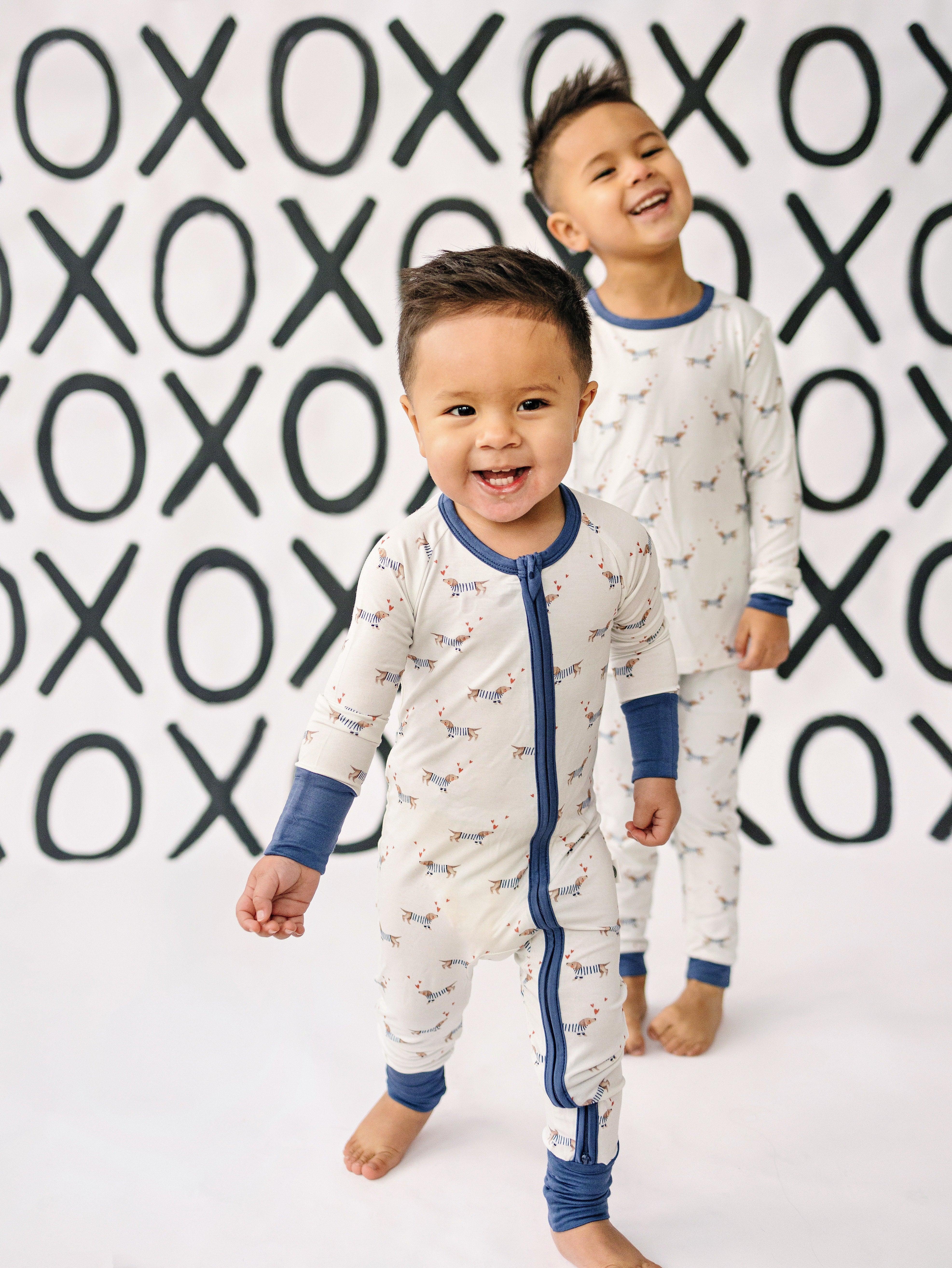 Puppy Love Bamboo Zippy Pajamas - Image 5