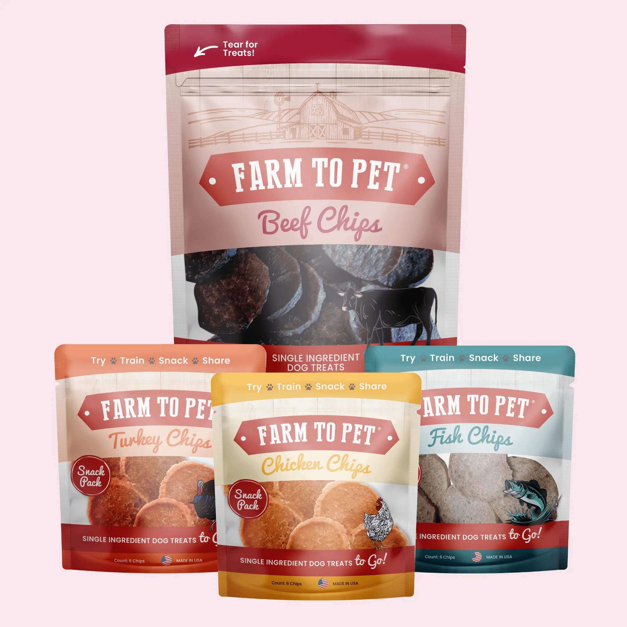 Puppy Packs 'n Snacks Dog Treat Starter Pack | Single-Ingredient Training Treats - Image 10