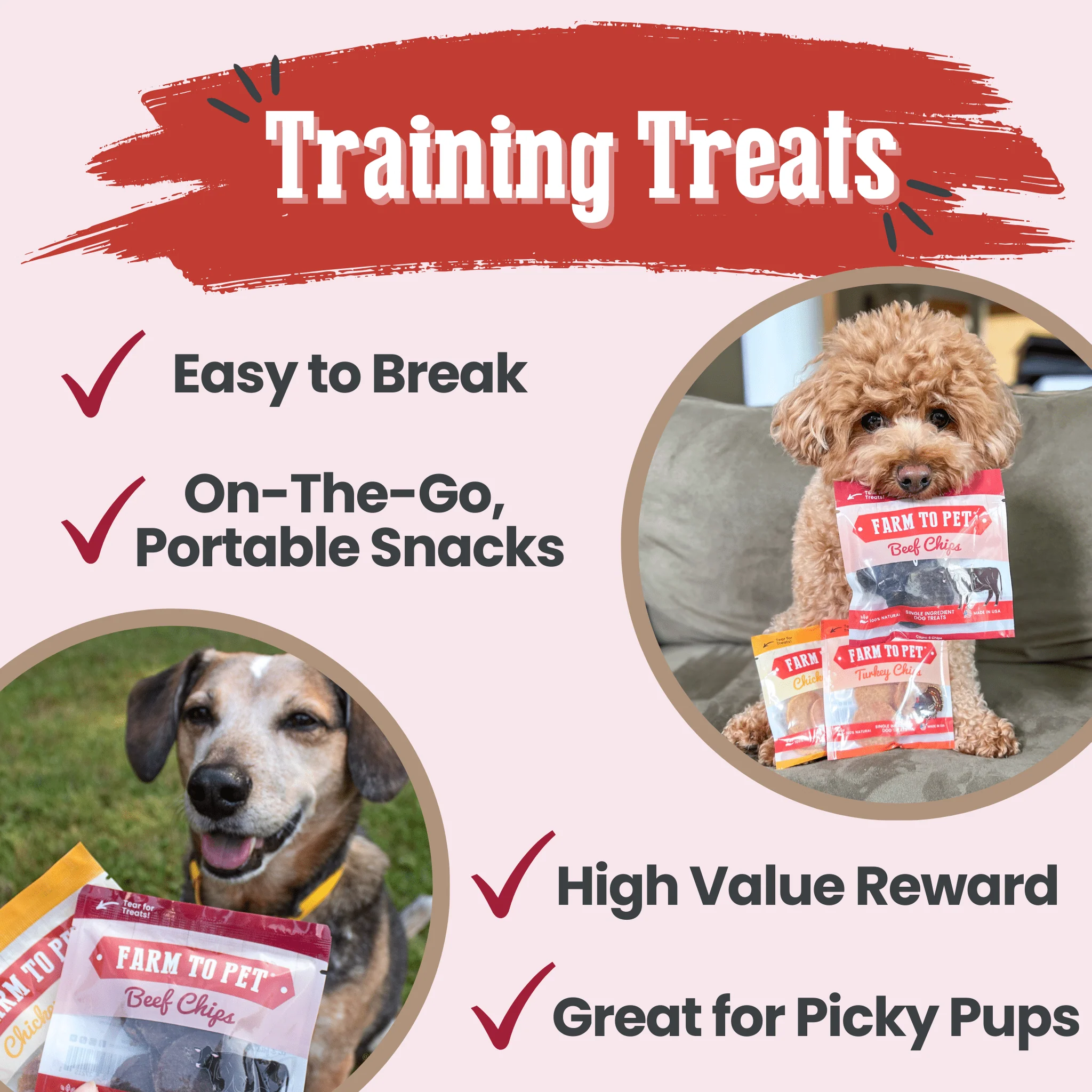 Puppy Packs 'n Snacks Dog Treat Starter Pack | Single-Ingredient Training Treats - Image 21