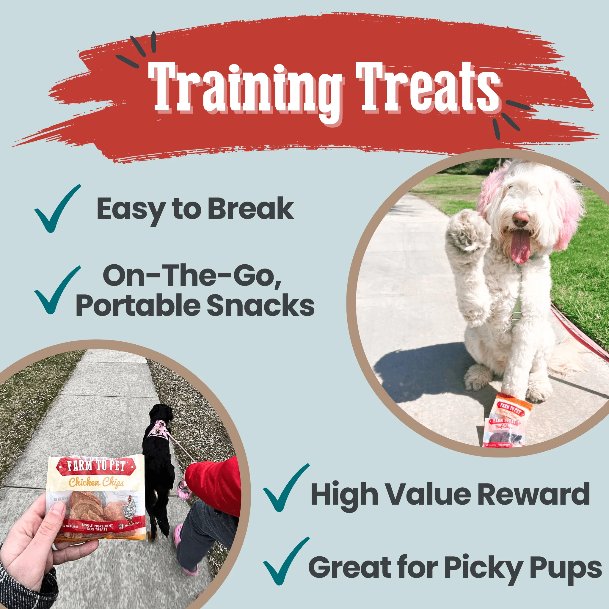 Puppy Packs 'n Snacks Dog Treat Starter Pack | Single-Ingredient Training Treats - Image 23