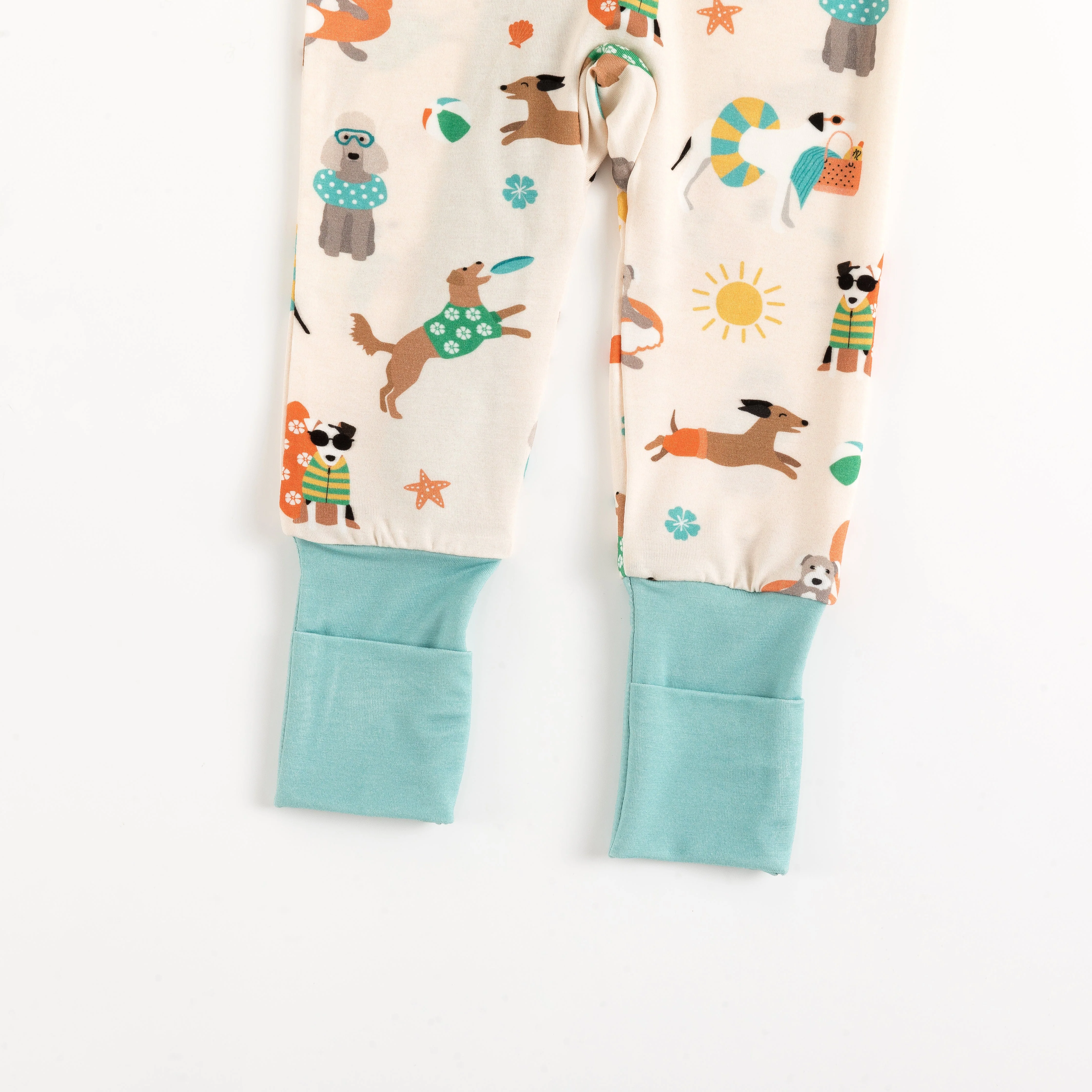 Pups in the Sun (Convertible Zip Footies) - Image 6