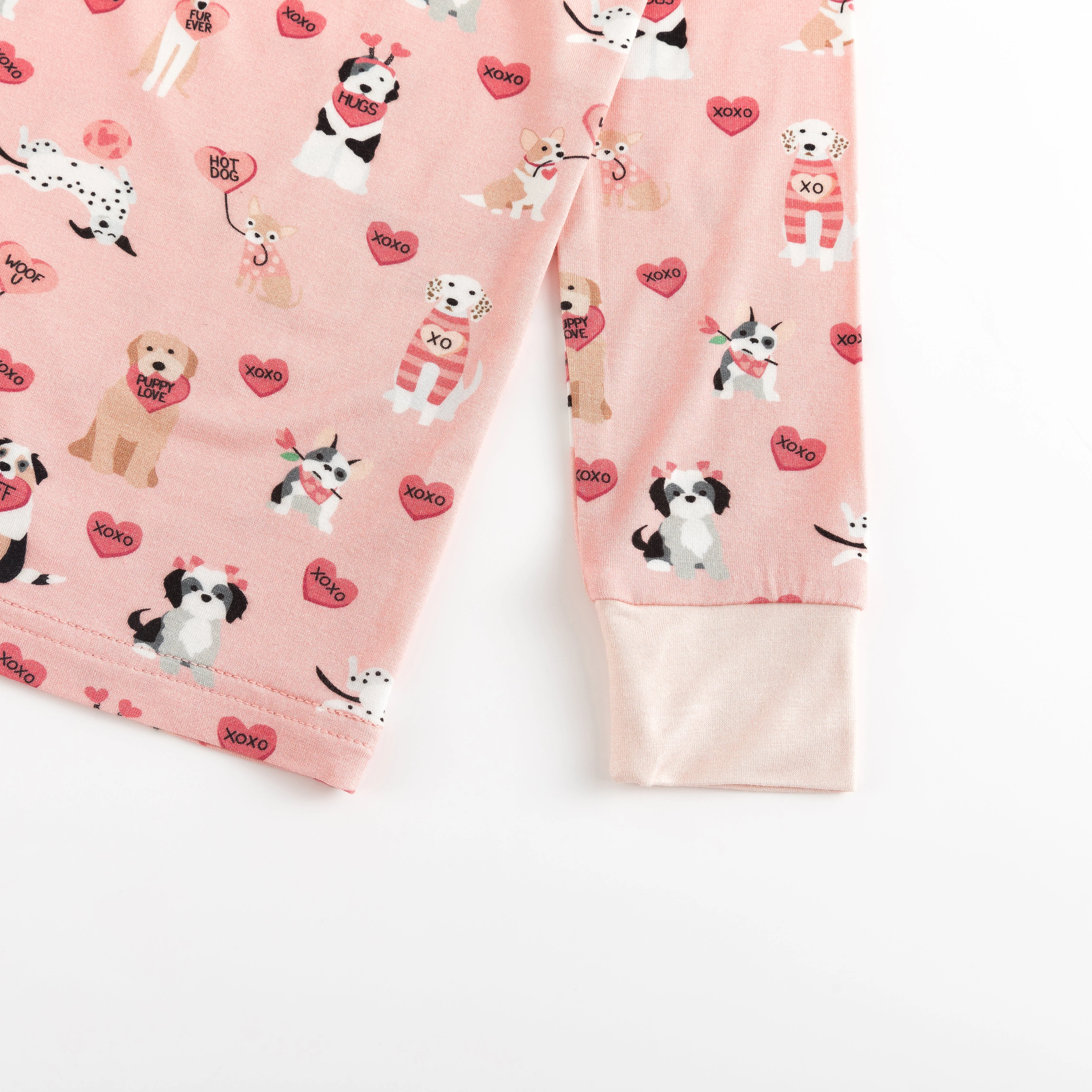Pups & Kisses (Women's PJ) - Pink - Image 3