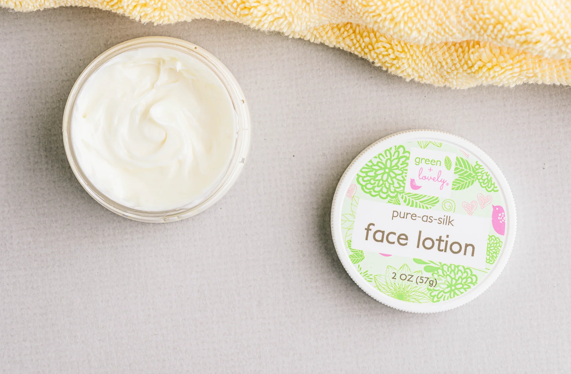 Pure as Silk Face Lotion - Aloe + Rosehip Infused - Image 2