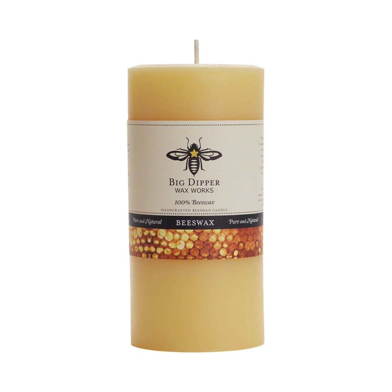 Pure Beeswax Pillars - Image 2