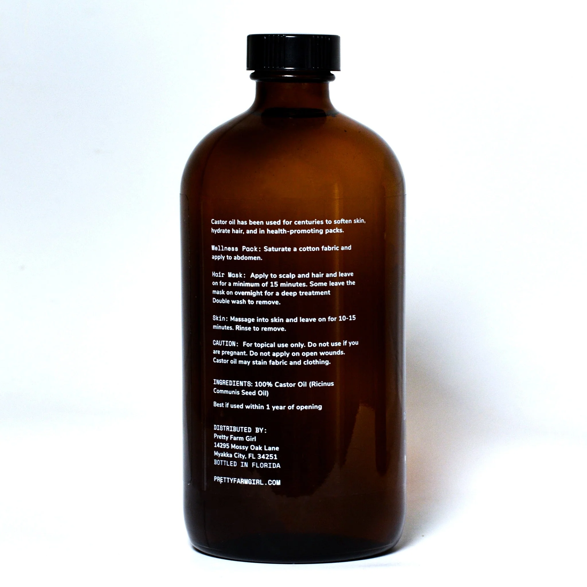 Pure Organic Cold Pressed Hexane-Free Castor Oil - Image 3