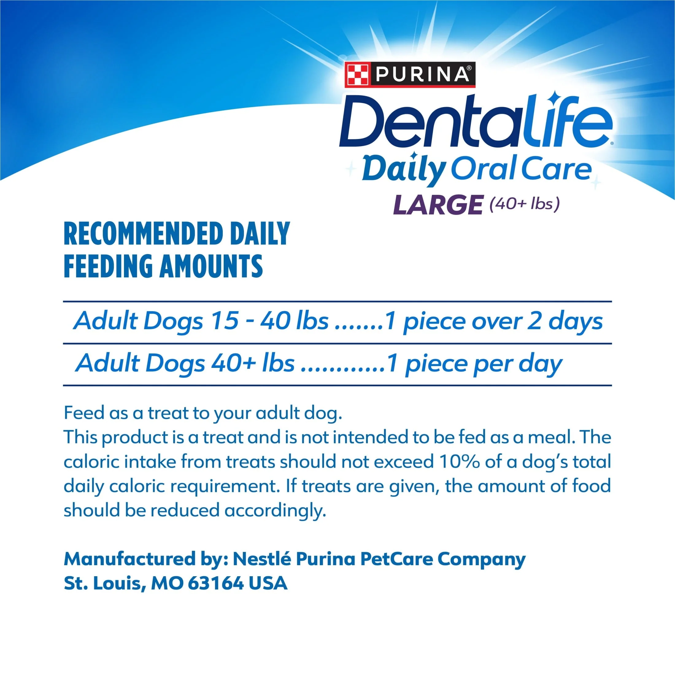 Purina Daily Oral Care Large Dog Treats Dental Chews with Chicken - Image 9