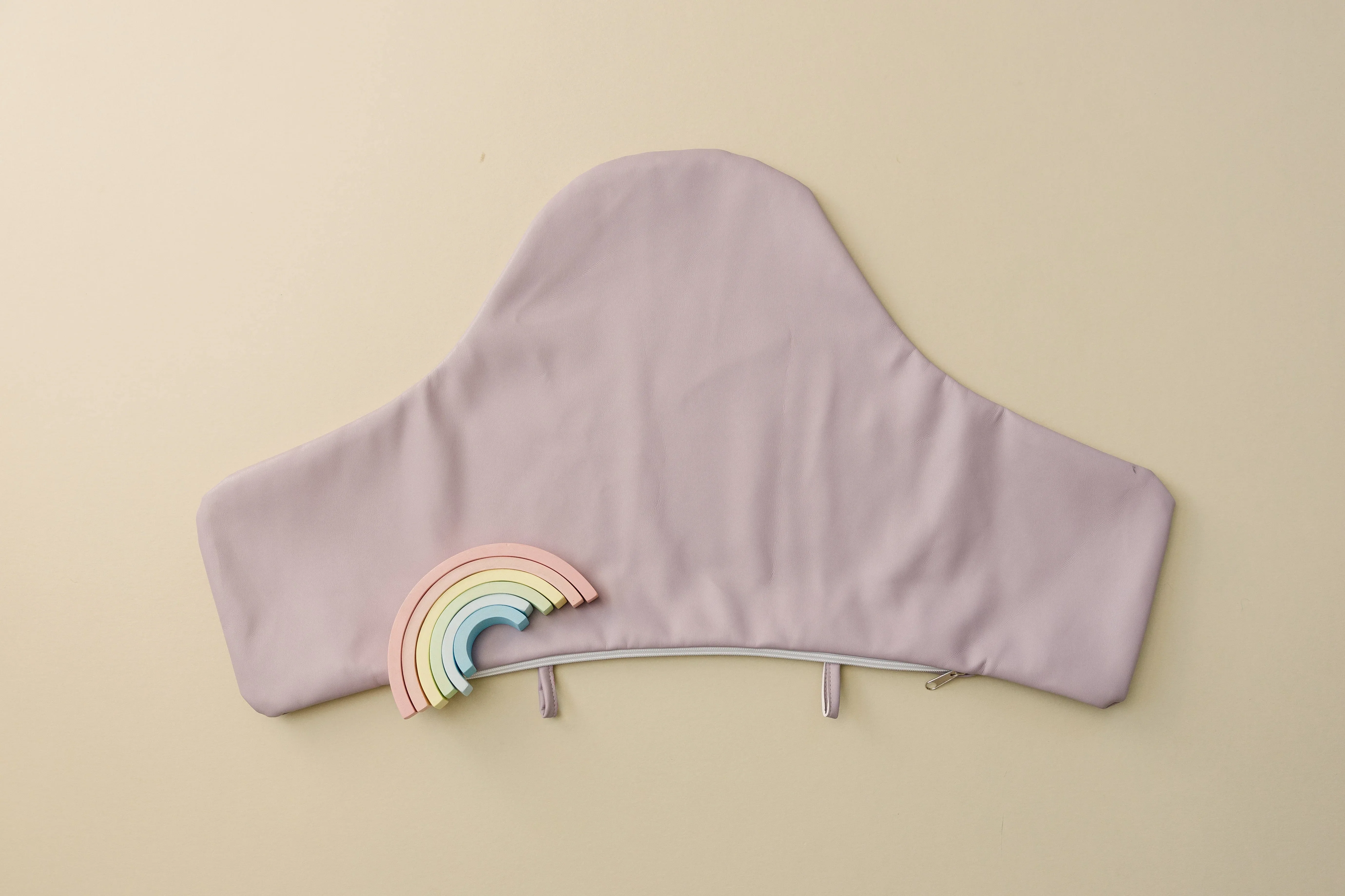 Purple Vegan Leather IKEA Antilop Cushion Cover - Image 3