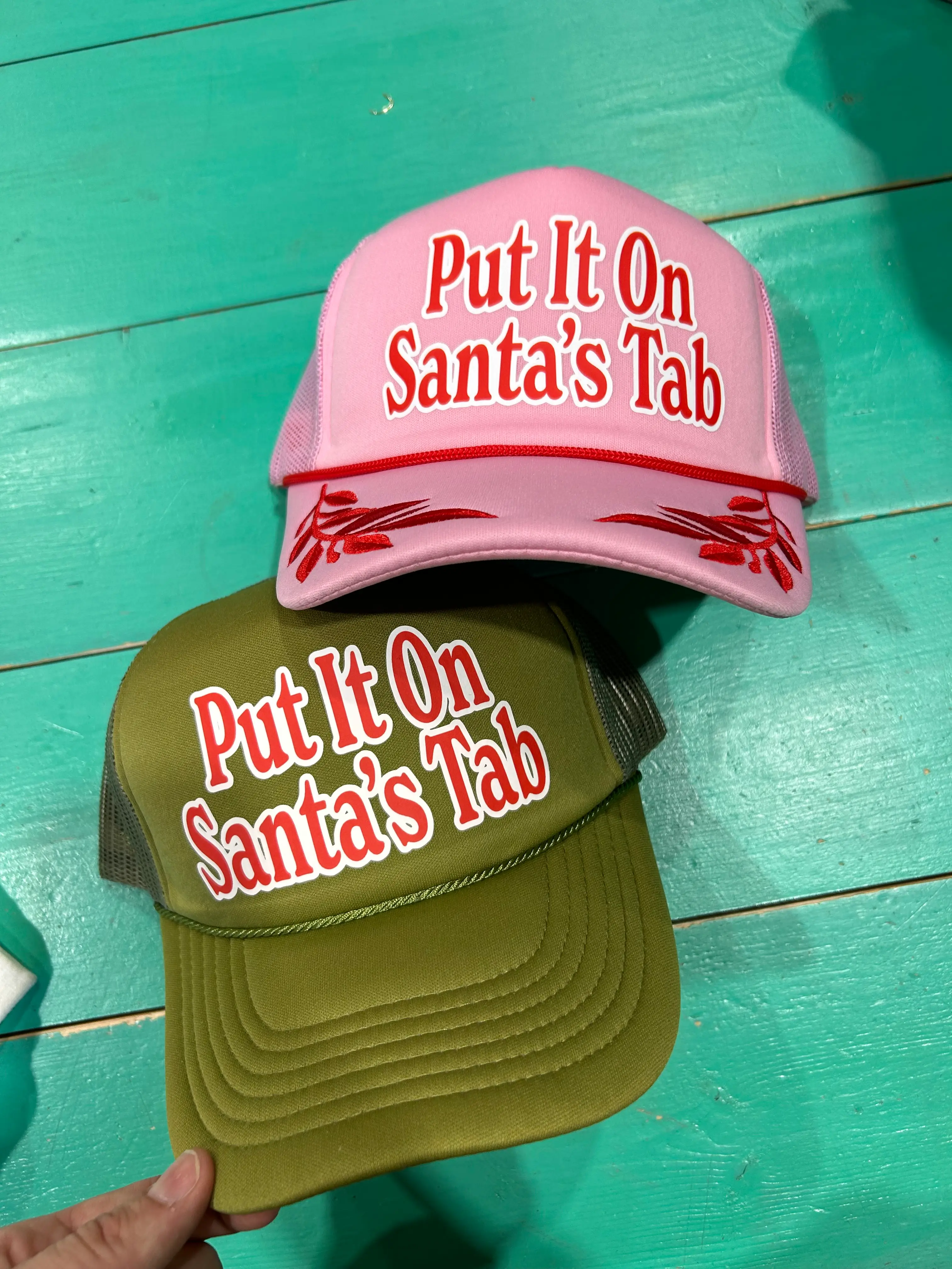 Put It On Santa's Tab Trucker - Image 2
