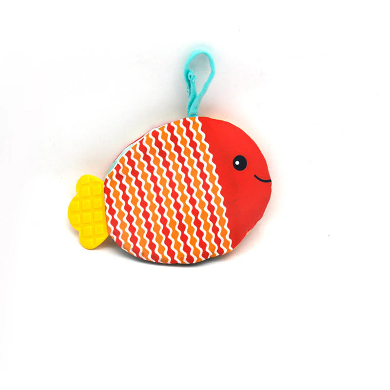 Puzzle baby cartoon little fish cloth book doll - Image 2