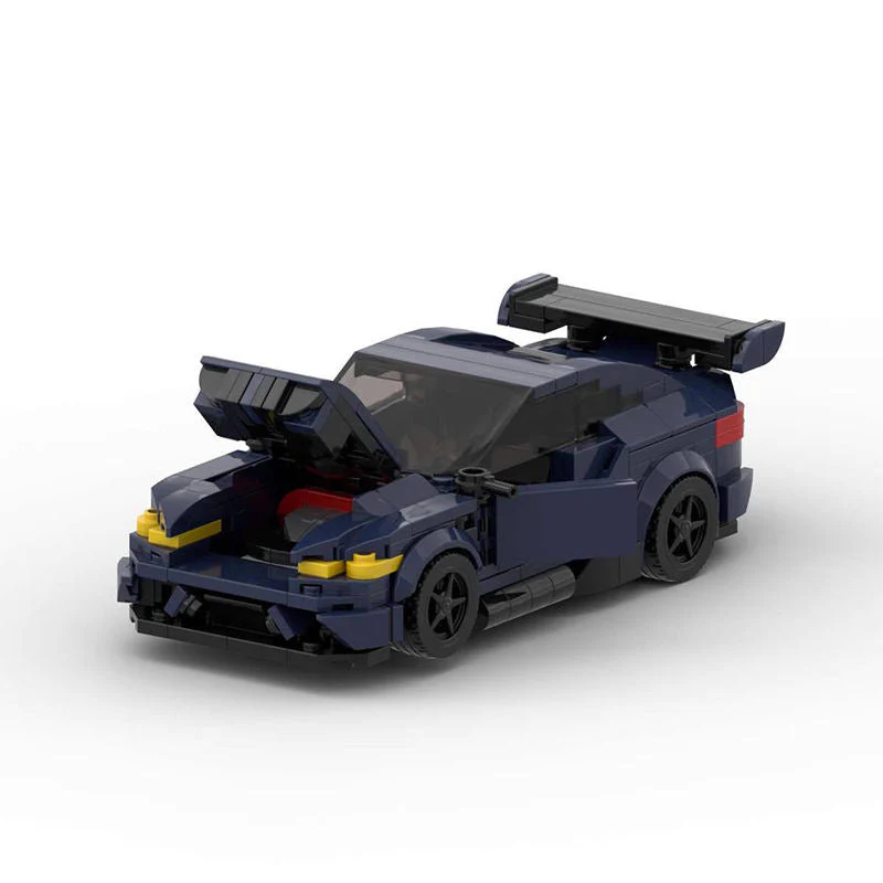 Puzzle Boy Assembly Car Model Building Blocks Toy - Image 5