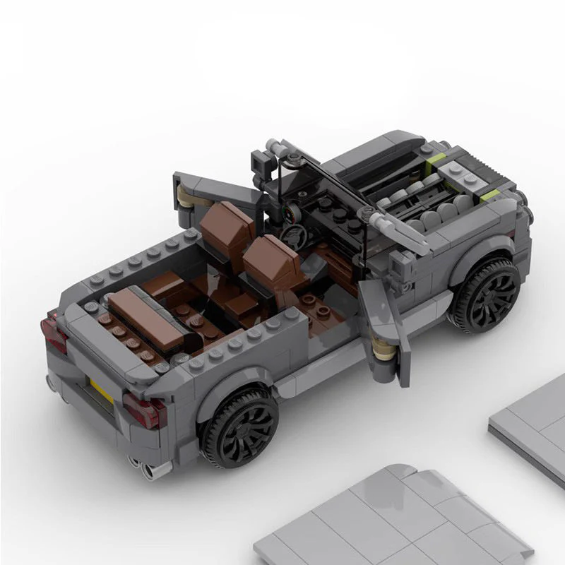 Puzzle Building Blocks Sports Car Assembled Children's Toys - Image 5