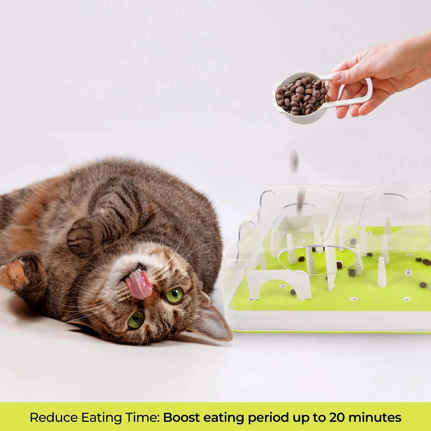 Puzzle Cat Slow Feeder Treat Maze - Image 2