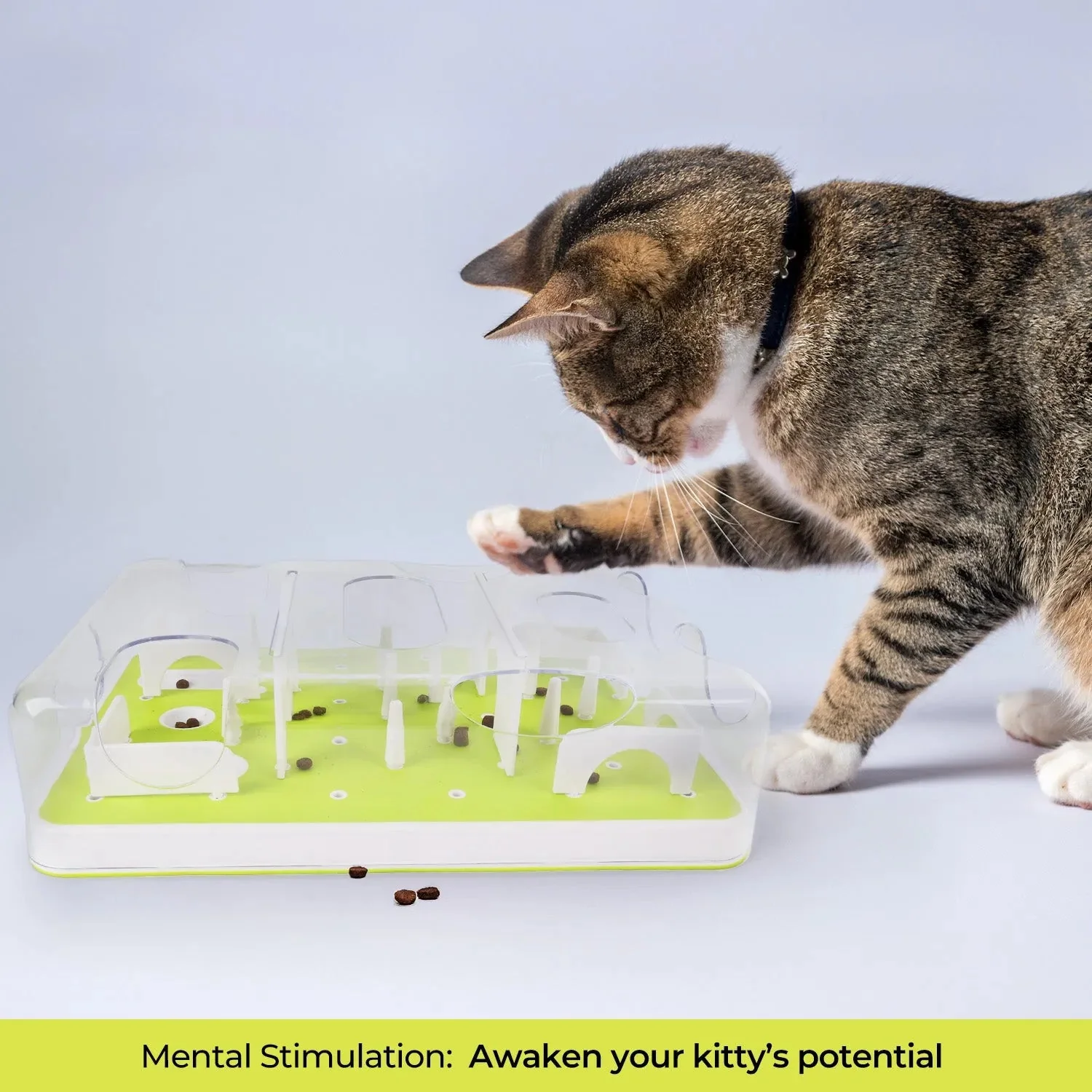 Puzzle Cat Slow Feeder Treat Maze - Image 5