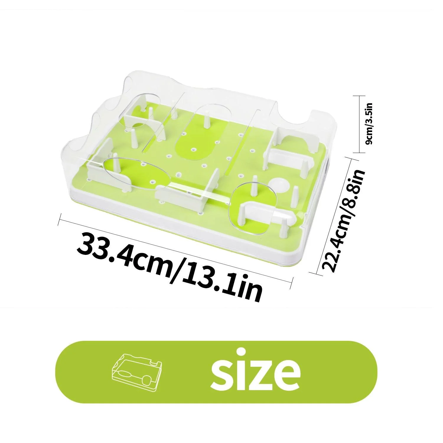 Puzzle Cat Slow Feeder Treat Maze - Image 9