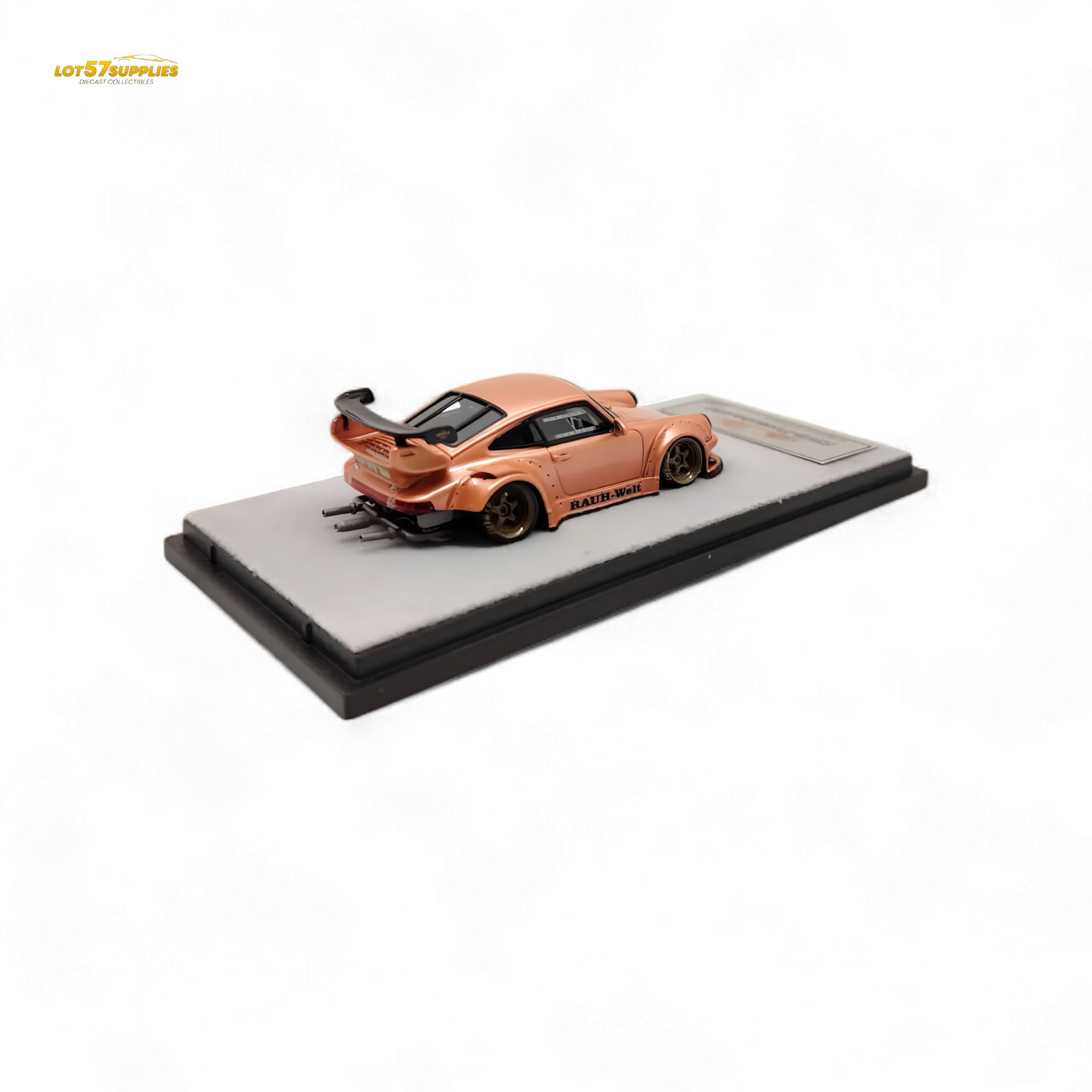 QIDIAN Porsche RWB 930 Champagne Gold 1:64 - Image 2