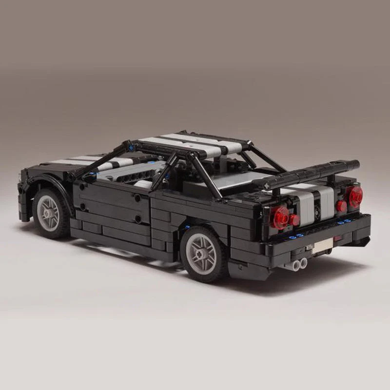 R34 Sports Car Remote Control Building Block Toy - Image 9