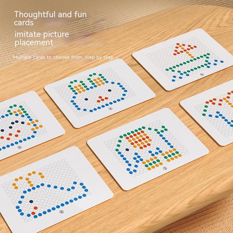Rabbit Magnetic Drawing Board Puzzle Toys Early Education Children's Toys - Image 4