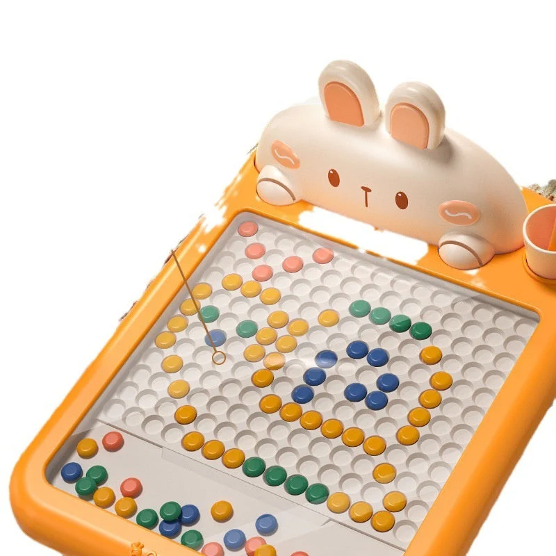 Rabbit Magnetic Drawing Board Puzzle Toys Early Education Children's Toys - Image 6