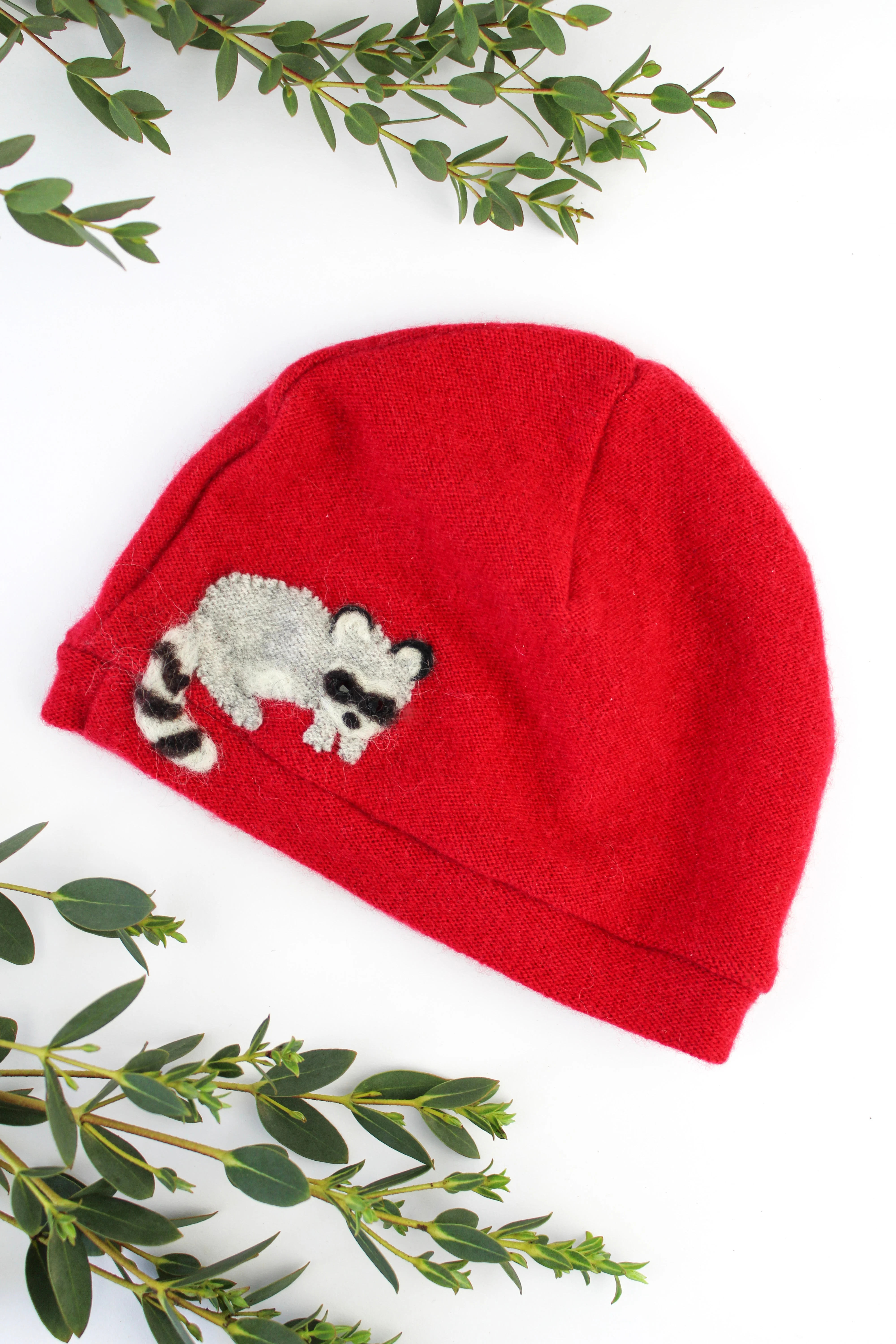 Raccoon Cashmere Hat - Baby - Image 10